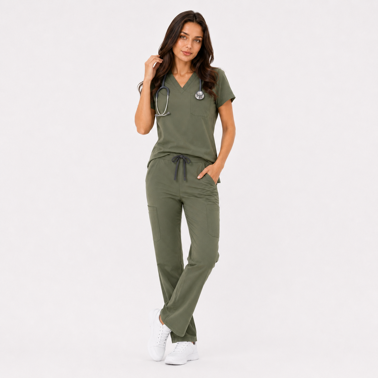 Camila Scrub Top