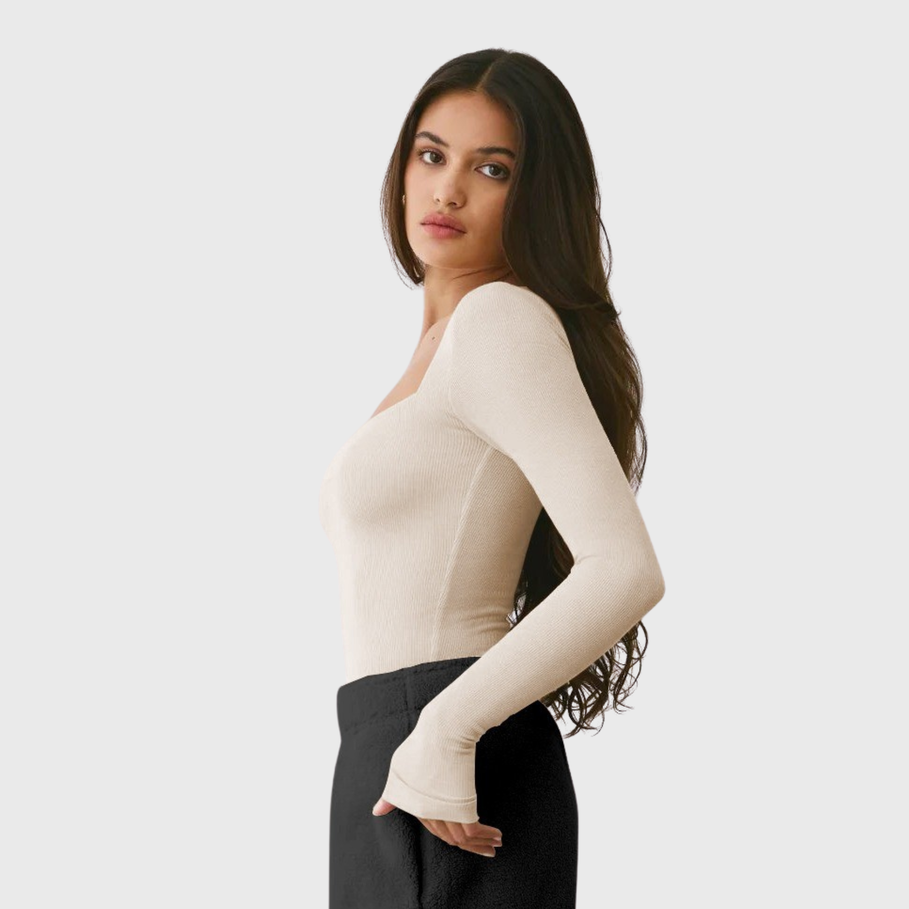 Women's Square Neck Long Sleeve Underscrub