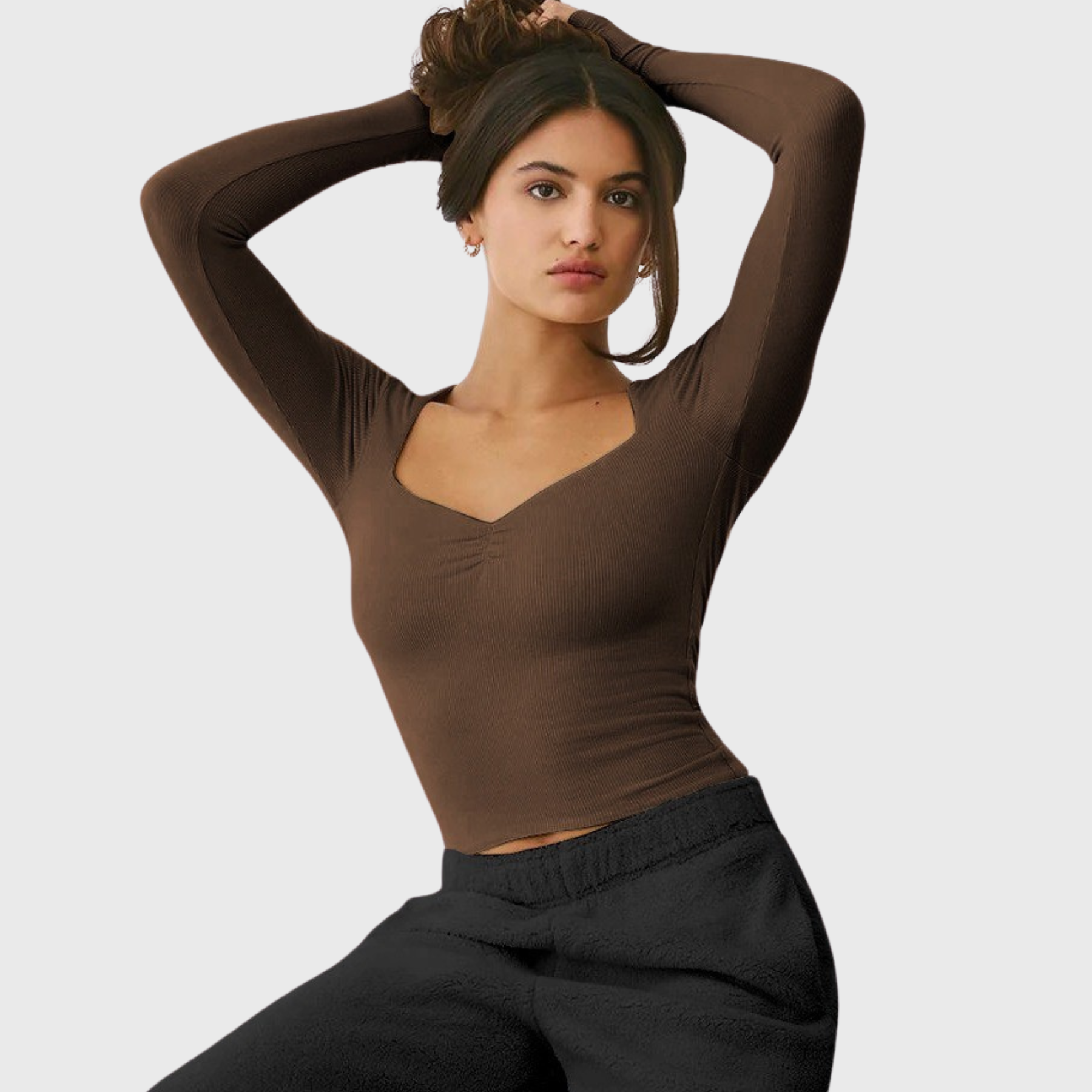 Women's Square Neck Long Sleeve Underscrub