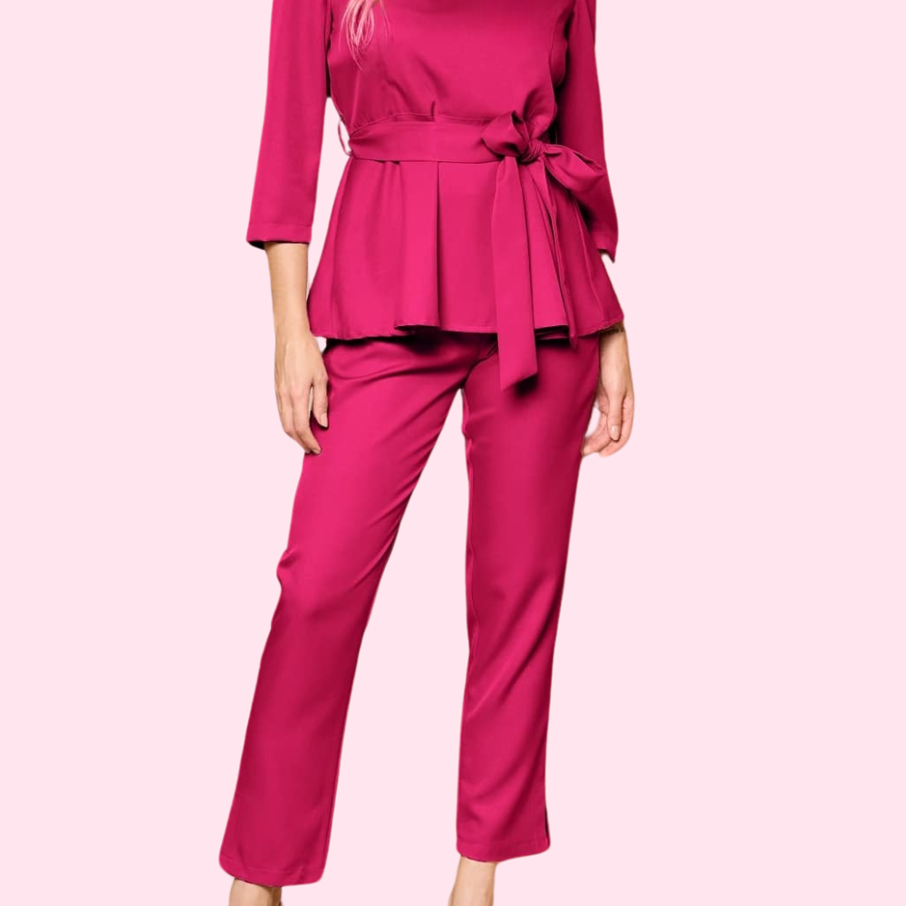 Women's Fashion Scrub Pant With Elastic Waistband