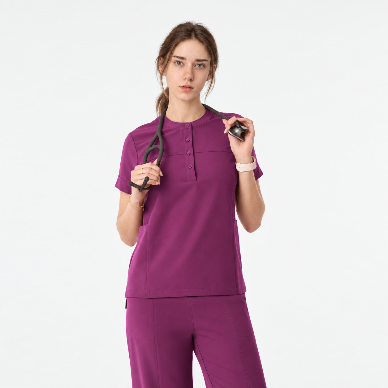 Elise Henley Scrub Top