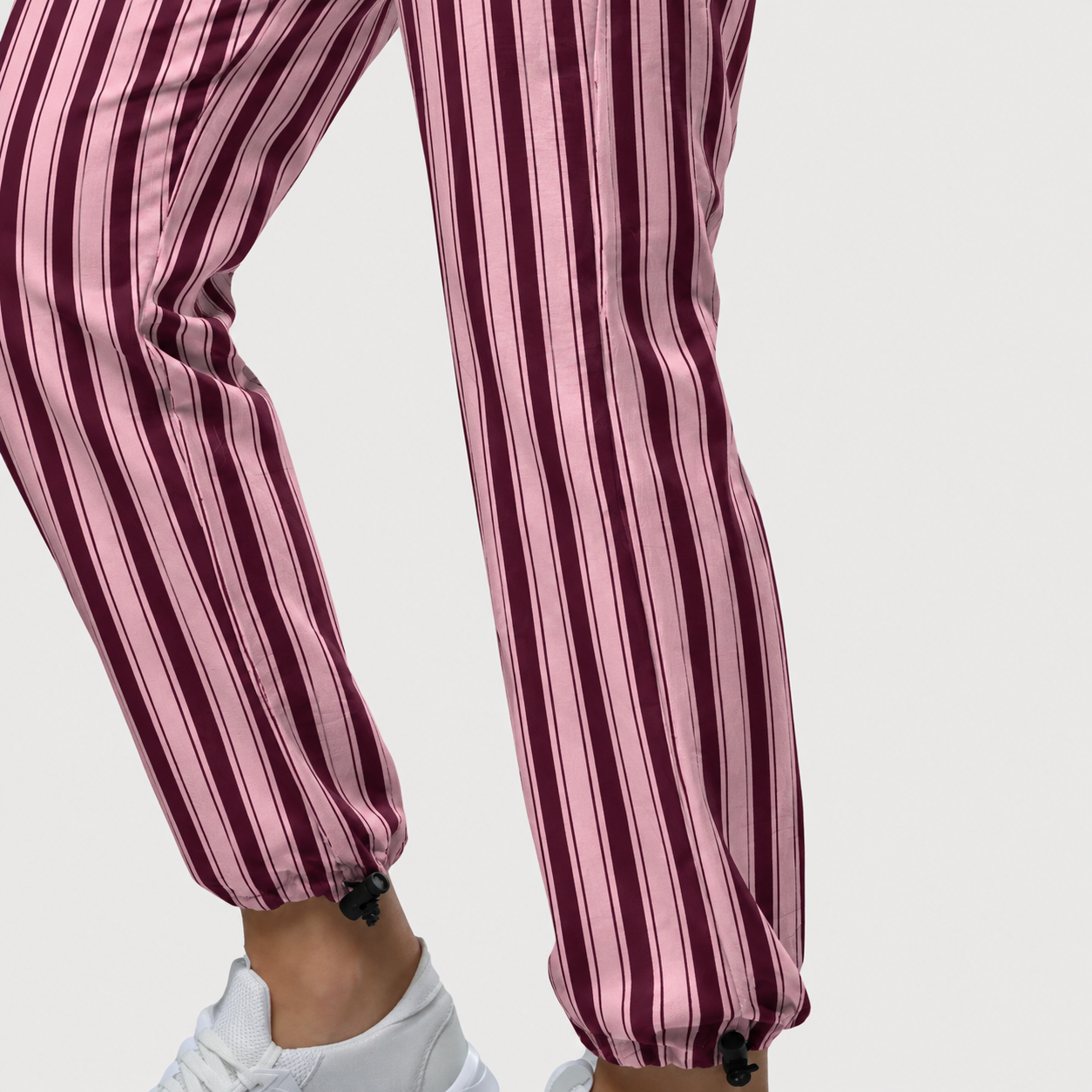 Women’s Berry Blush Striped Scrub Set