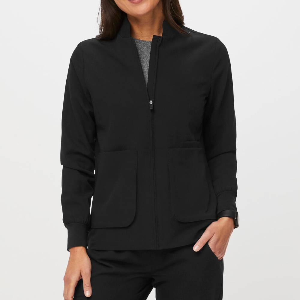 Women's Four Pockets Scrub Jacket