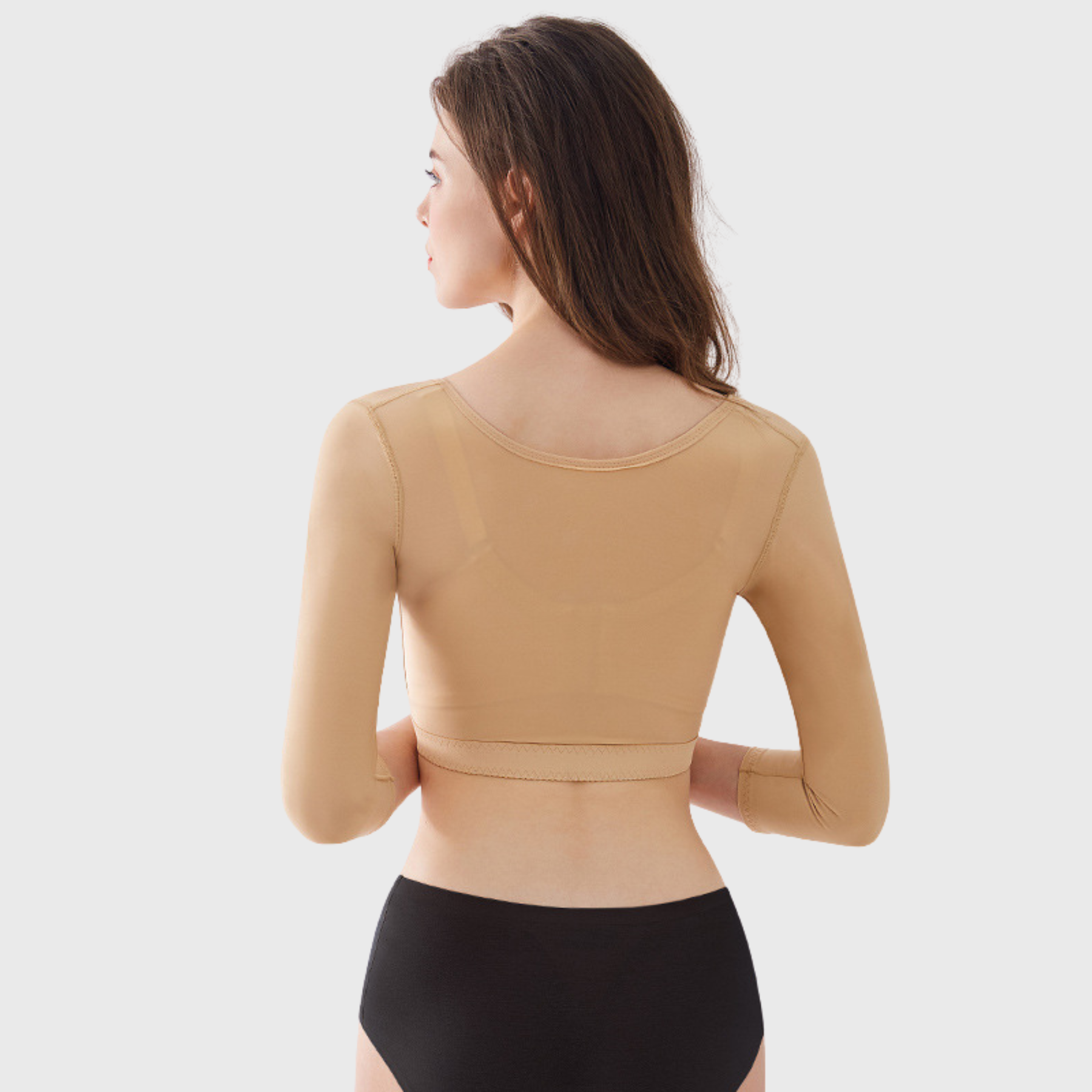 Women's Post-operative Three-quarter Sleeve Arm Shapewear