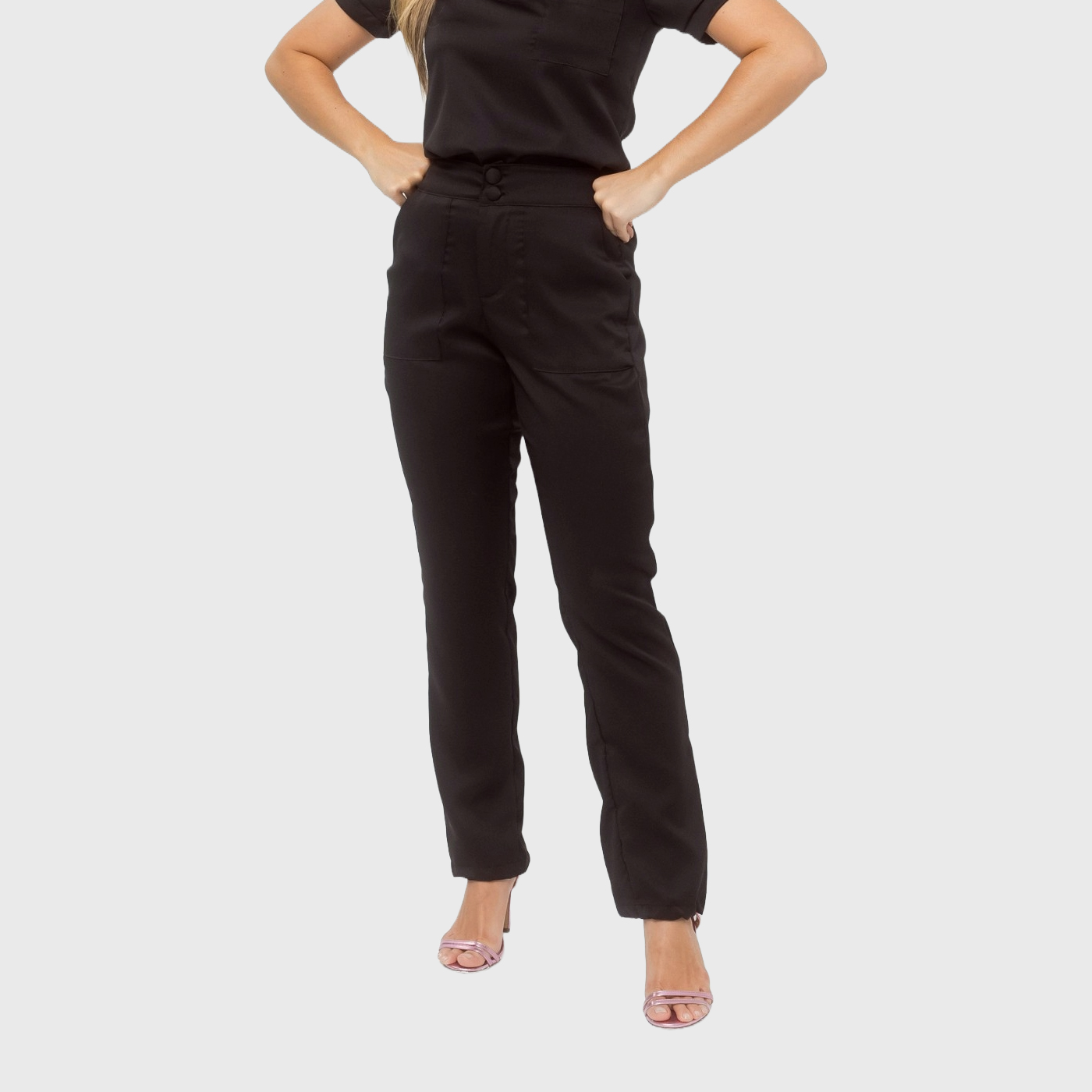 Women's Button Waist Scrub Pants™