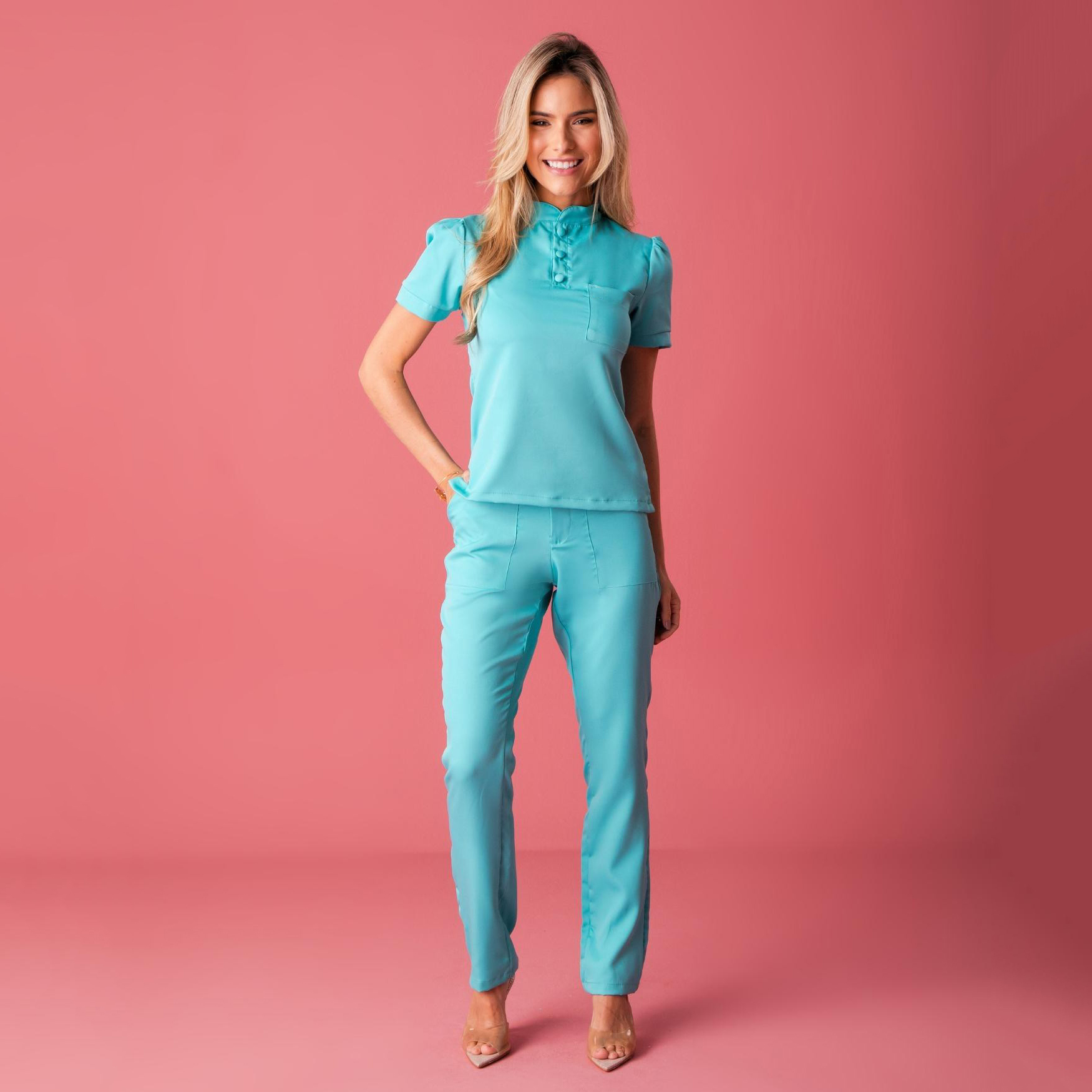 Women's Button Waist Scrub Pants™