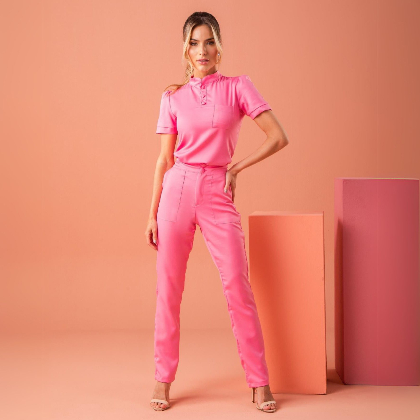 Women's Button Waist Scrub Pants™