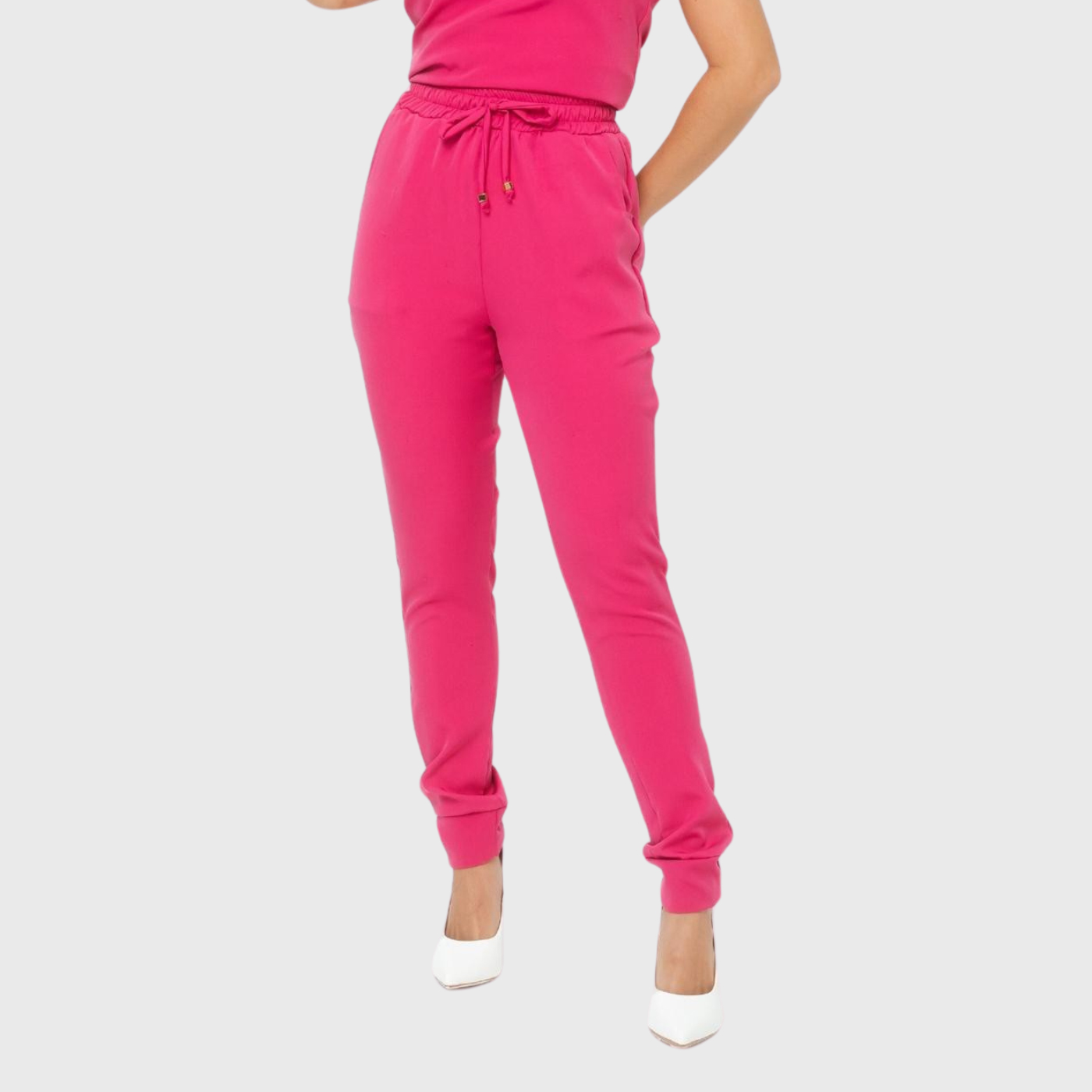 Women's Elastic Waist Drawstring 4-Pocket Scrub Pants™