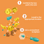🔥Hot Sale 49% OFF🔥 DIY Dinosaur Toy Construction Set