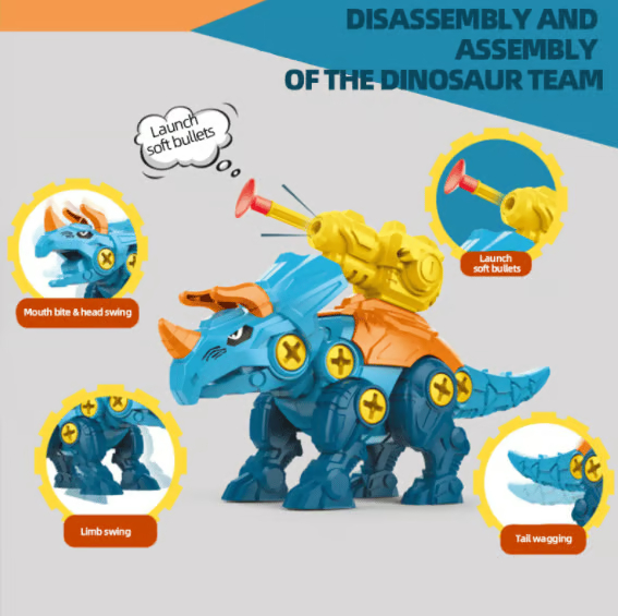 🔥Hot Sale 49% OFF🔥 DIY Dinosaur Toy Construction Set