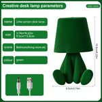 😃Cute Plush Doll Desk Lamp