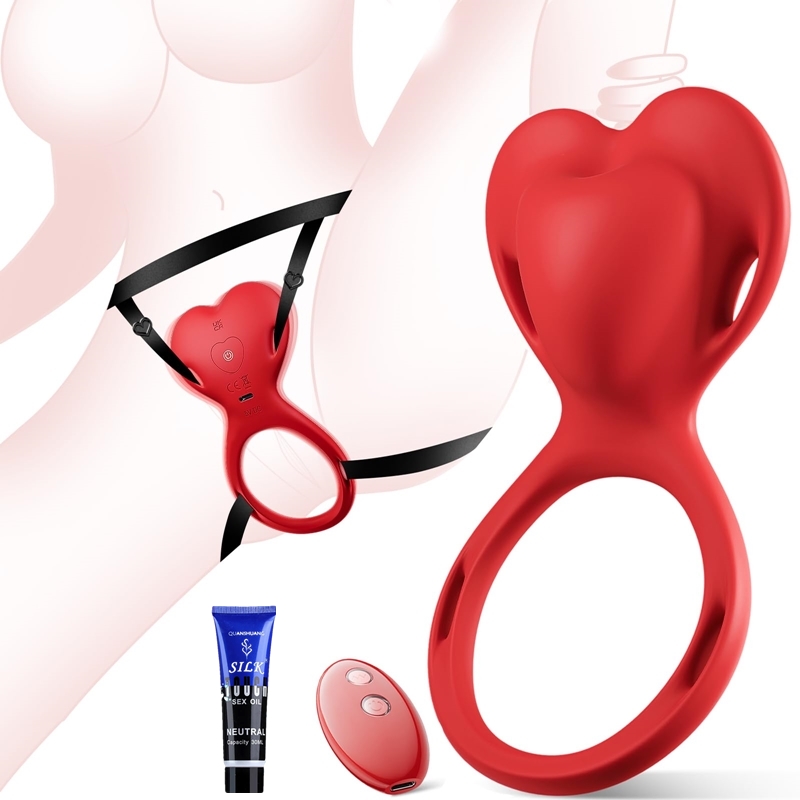 💥 Low Stock Alert! 🔥Couple's Vibrator - Ace of Hearts 💑