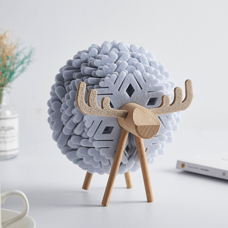 Alma Elk 12-Piece Coaster Set