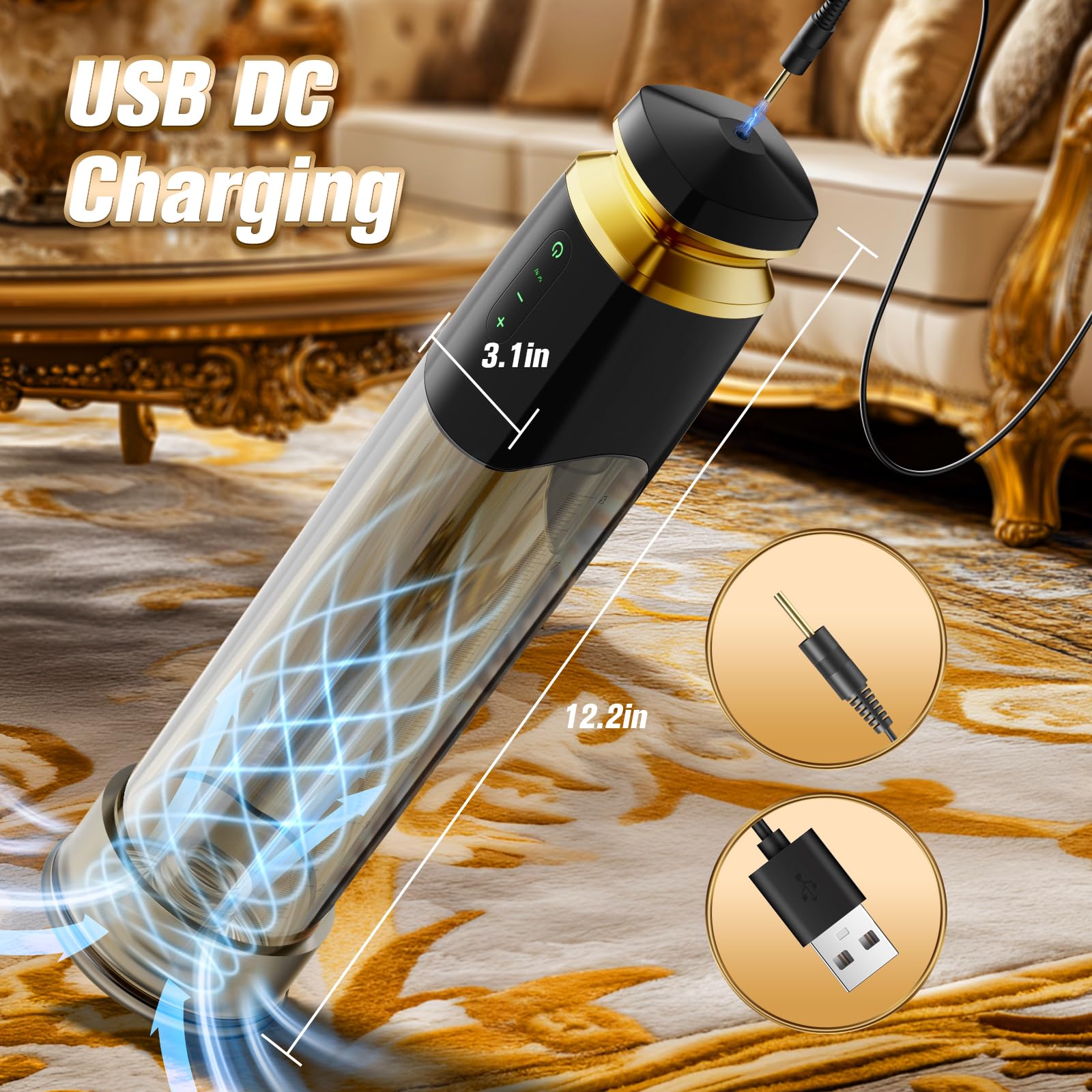 🔥The 'MaxPro' Pump🔥Targeted Vacuum Therapy💪Boost Size & Endurance😍