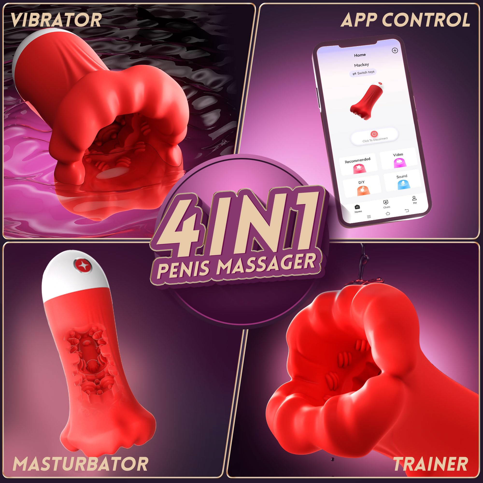 💕2026💕TrueTouch Fusion Stroker - Designed to Feel Closer Than Ever