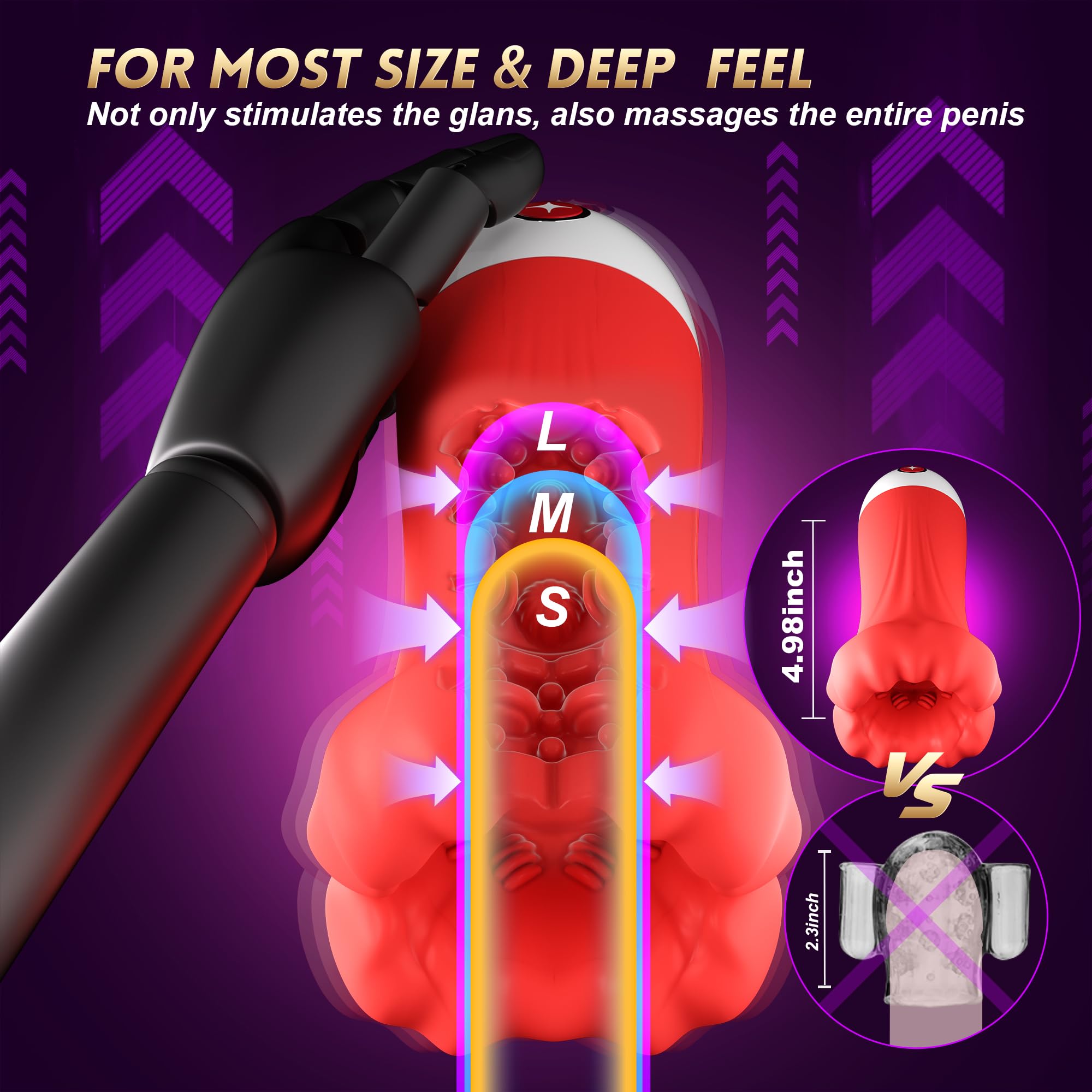 💕2026💕TrueTouch Fusion Stroker - Designed to Feel Closer Than Ever