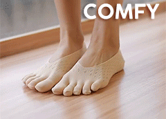 5 Toe Socks Comfy - Socksya 5 Toe Socks Comfy - Socksya