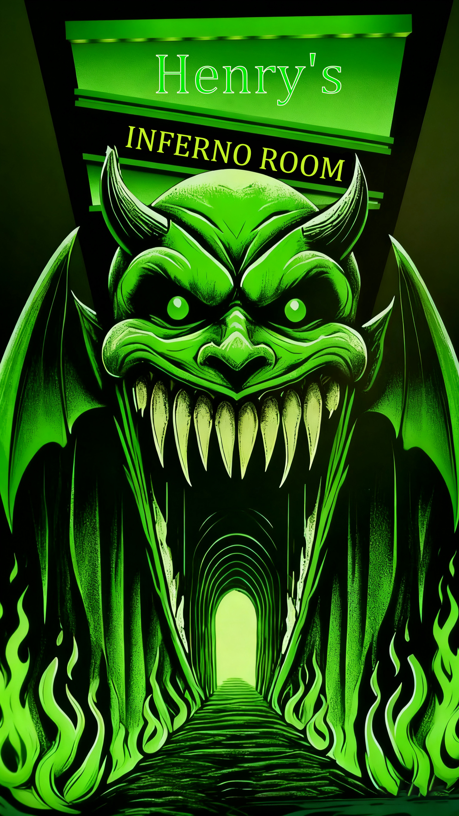 Custom Name' Ghost Door Cover