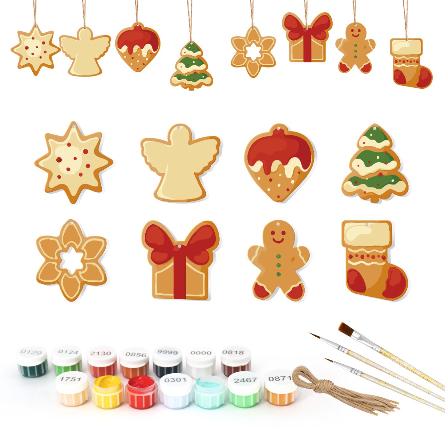 Holiday Cheer Christmas Ornaments