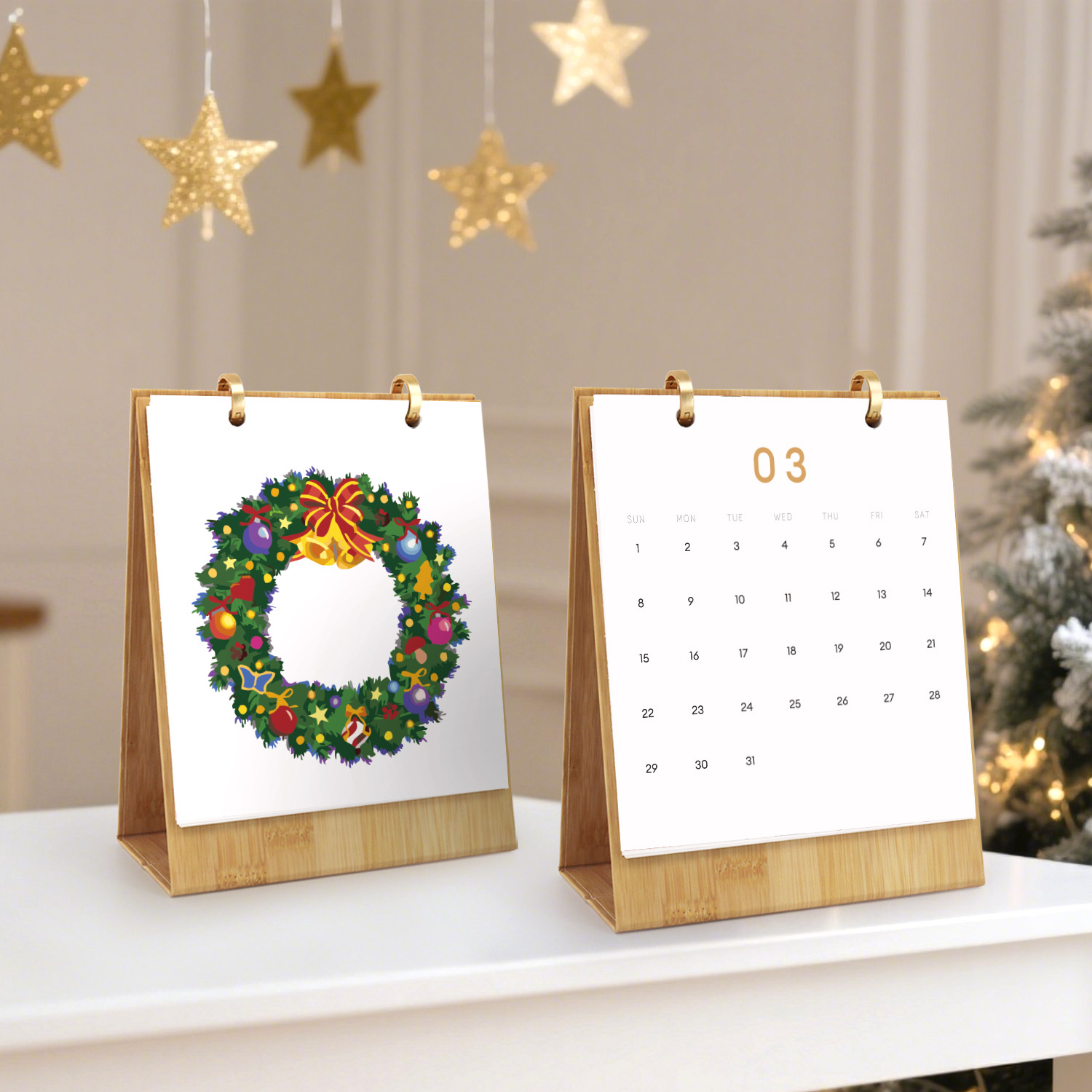 Christmas Elements Calendar Set 2026