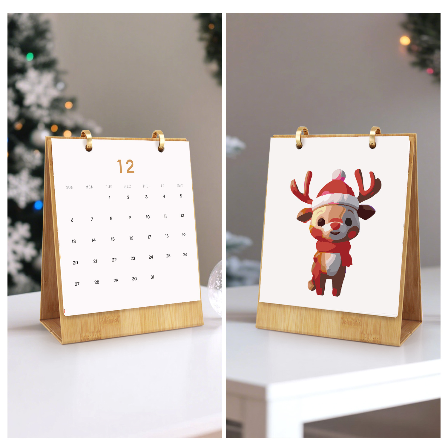 Christmas Elements Calendar Set 2026