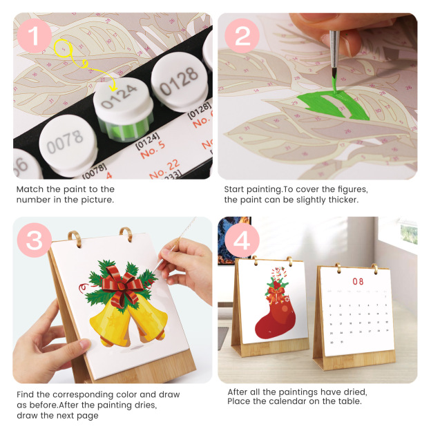 Merry Christmas DIY Calendar 2026