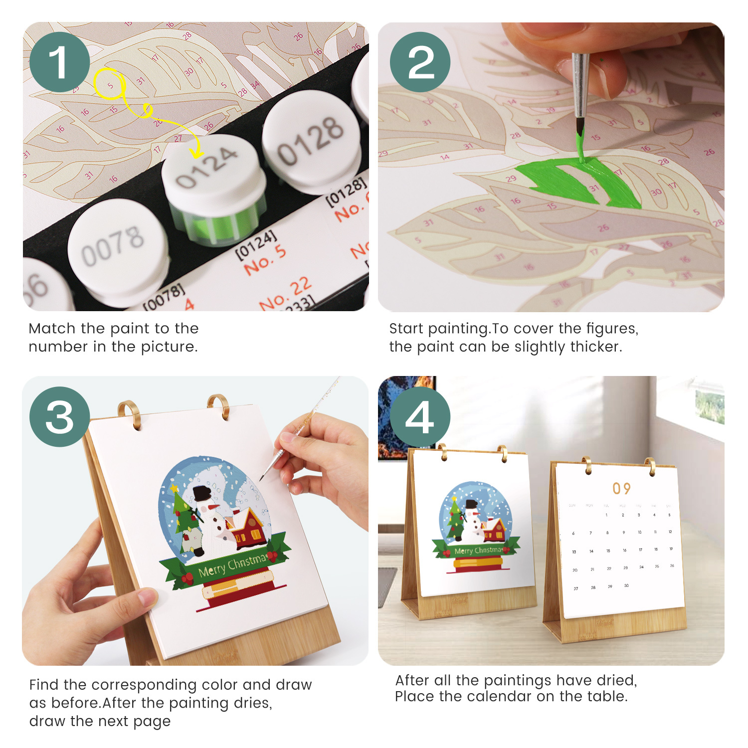 Christmas Elements Calendar Set 2026