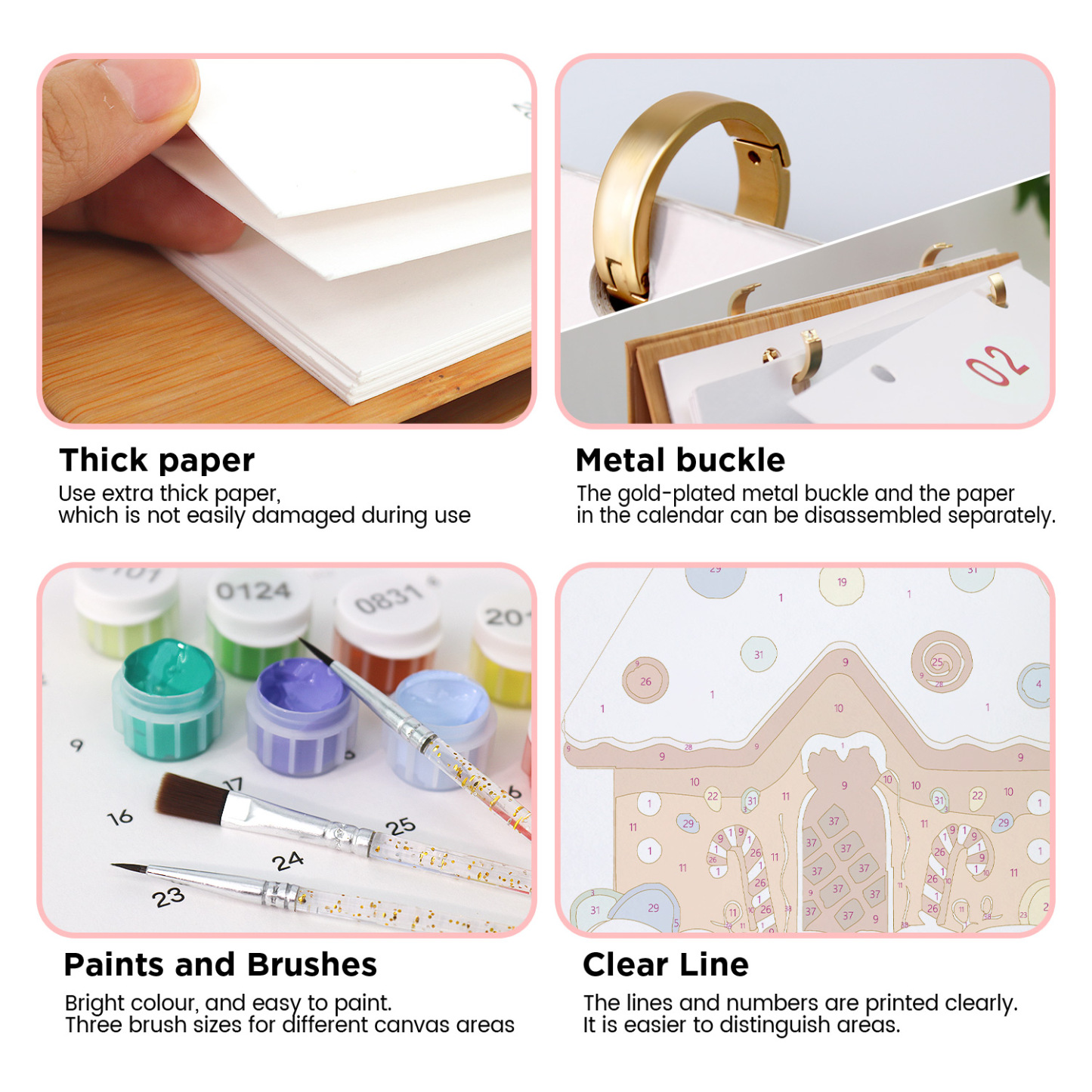 Merry Christmas DIY Calendar 2026