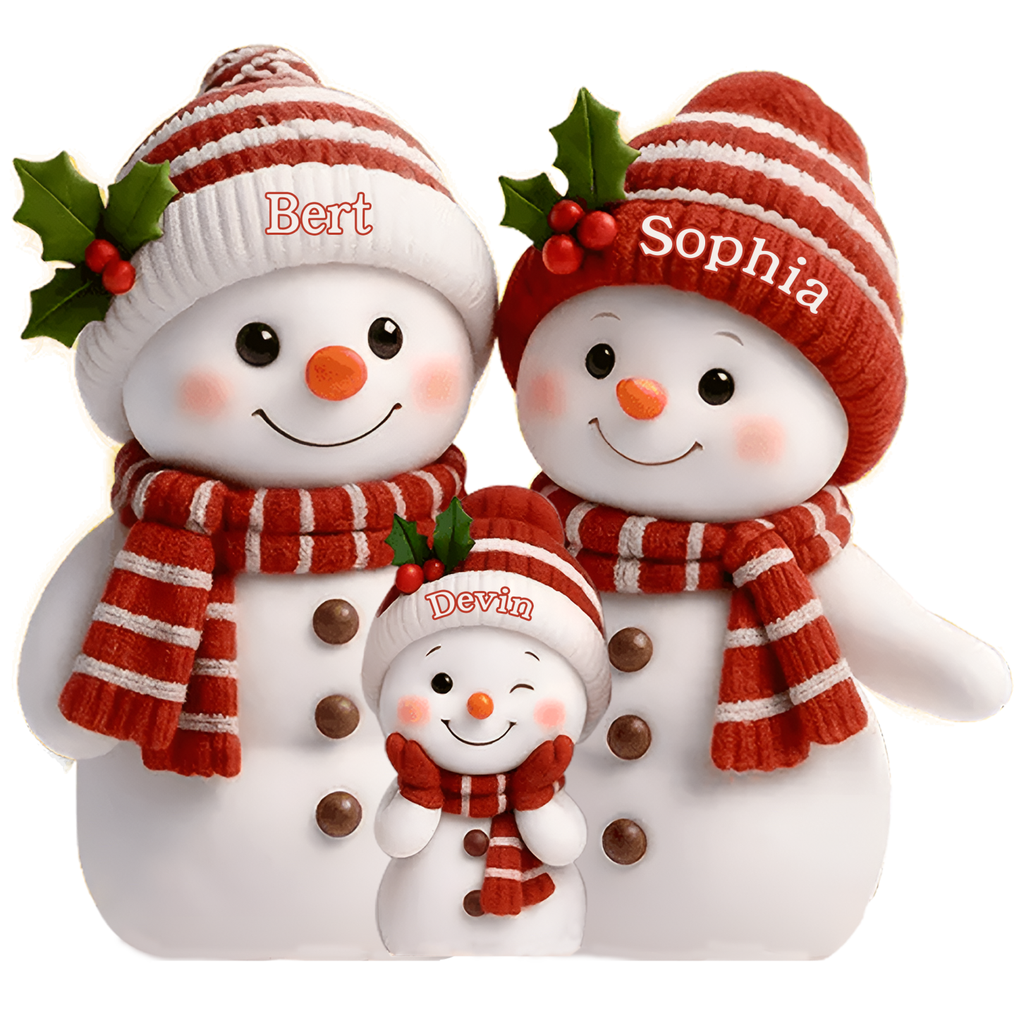 Custom Big Snowman Duo