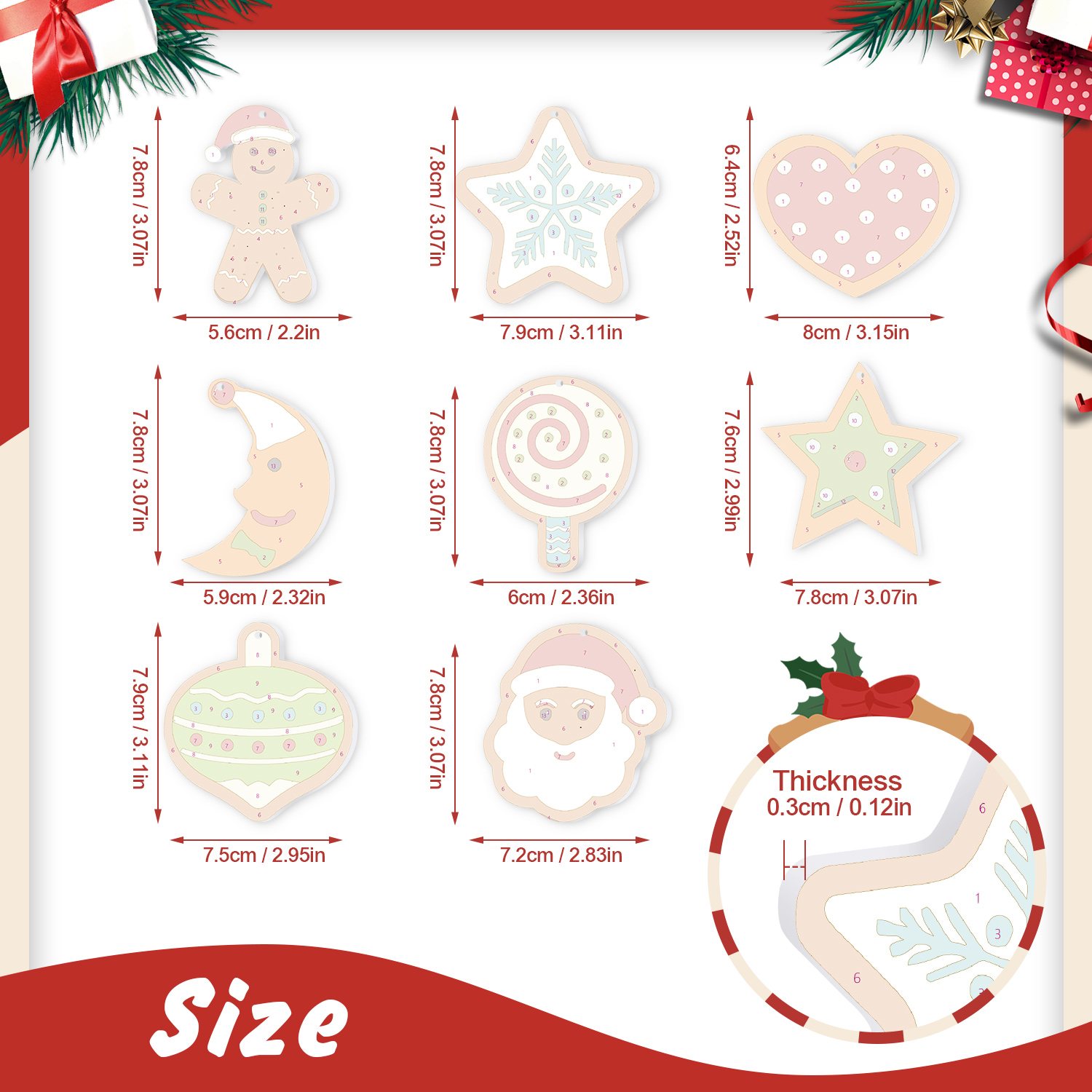 Tiny Treasures Christmas Ornaments