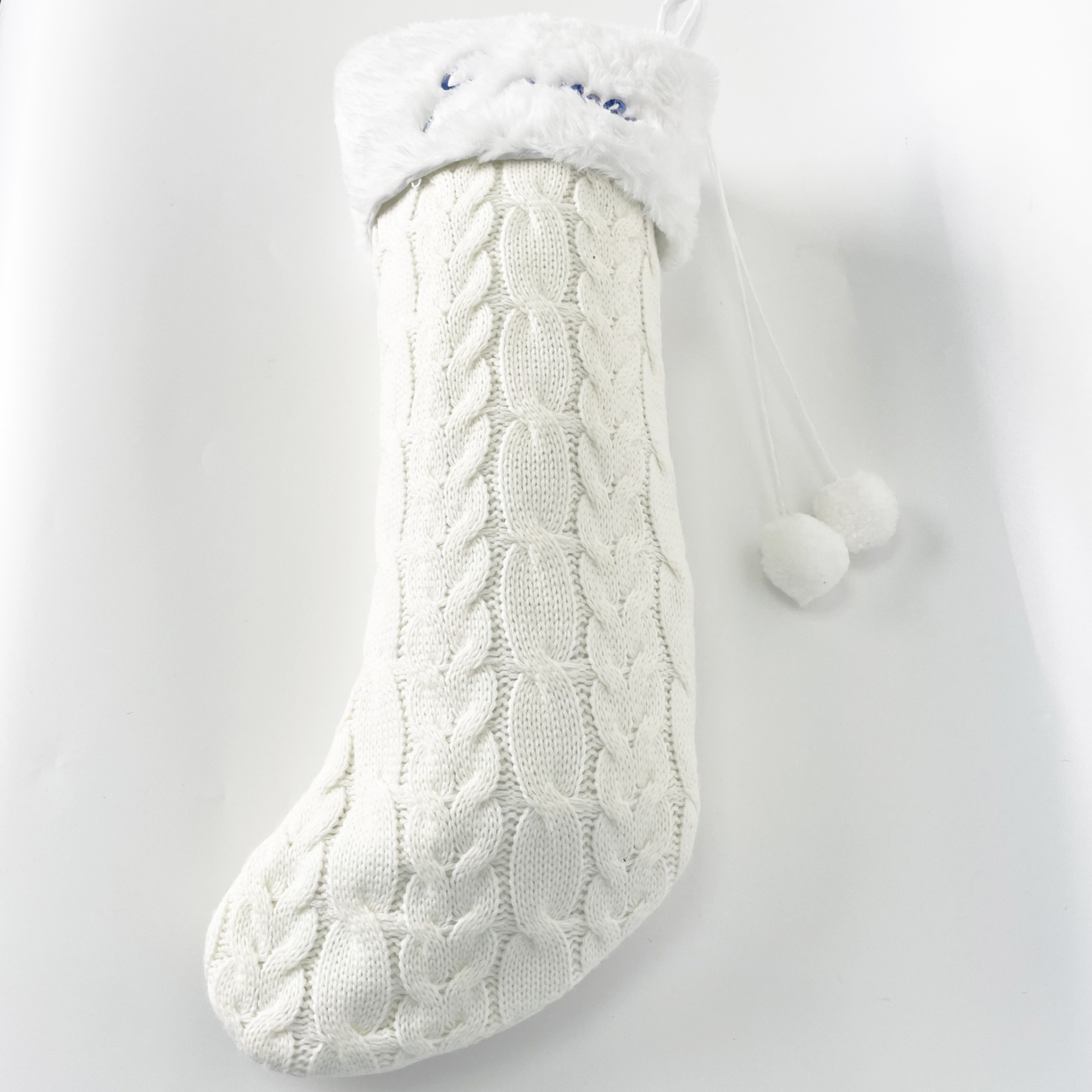 Knit Personalized Christmas Stocking