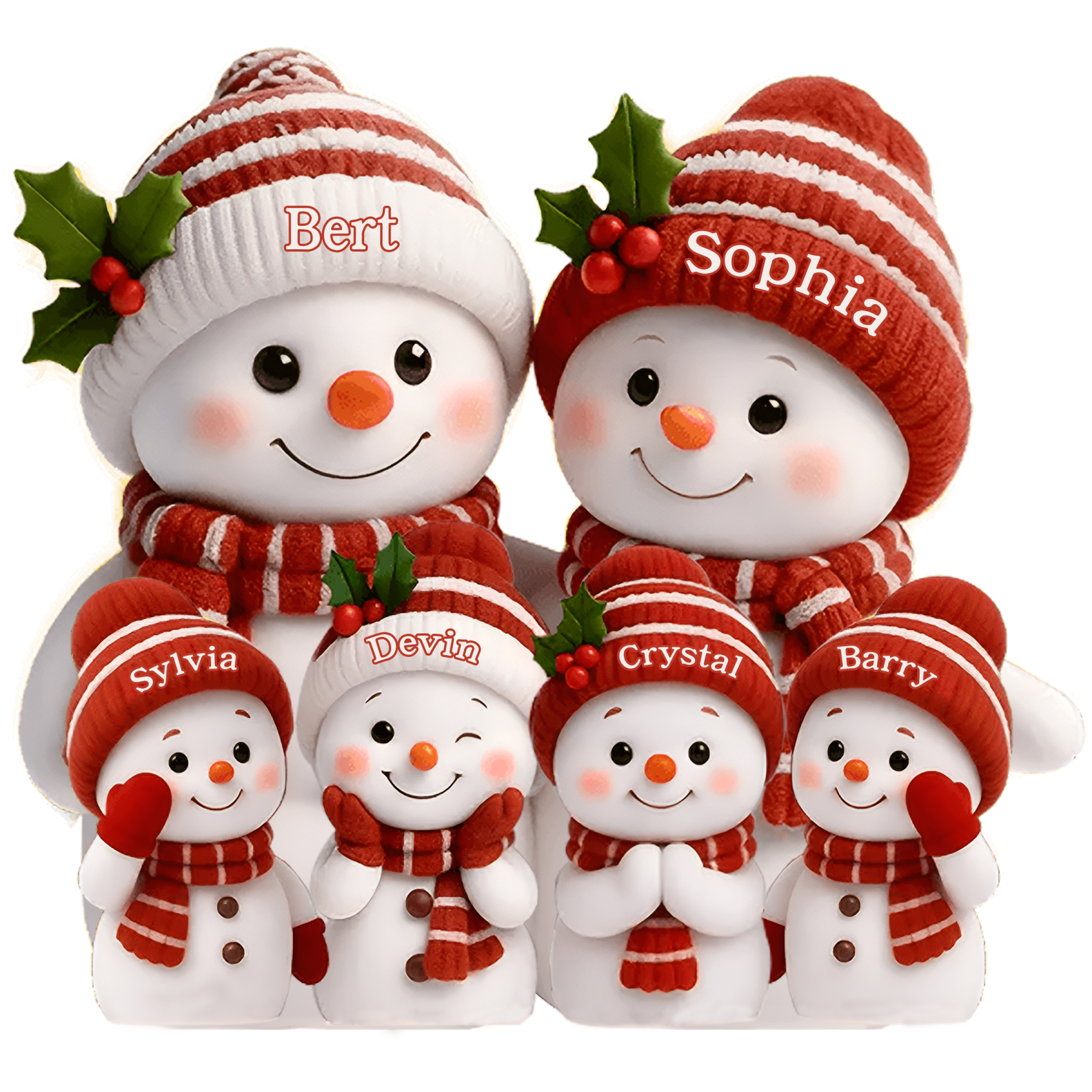 Custom Big Snowman Duo