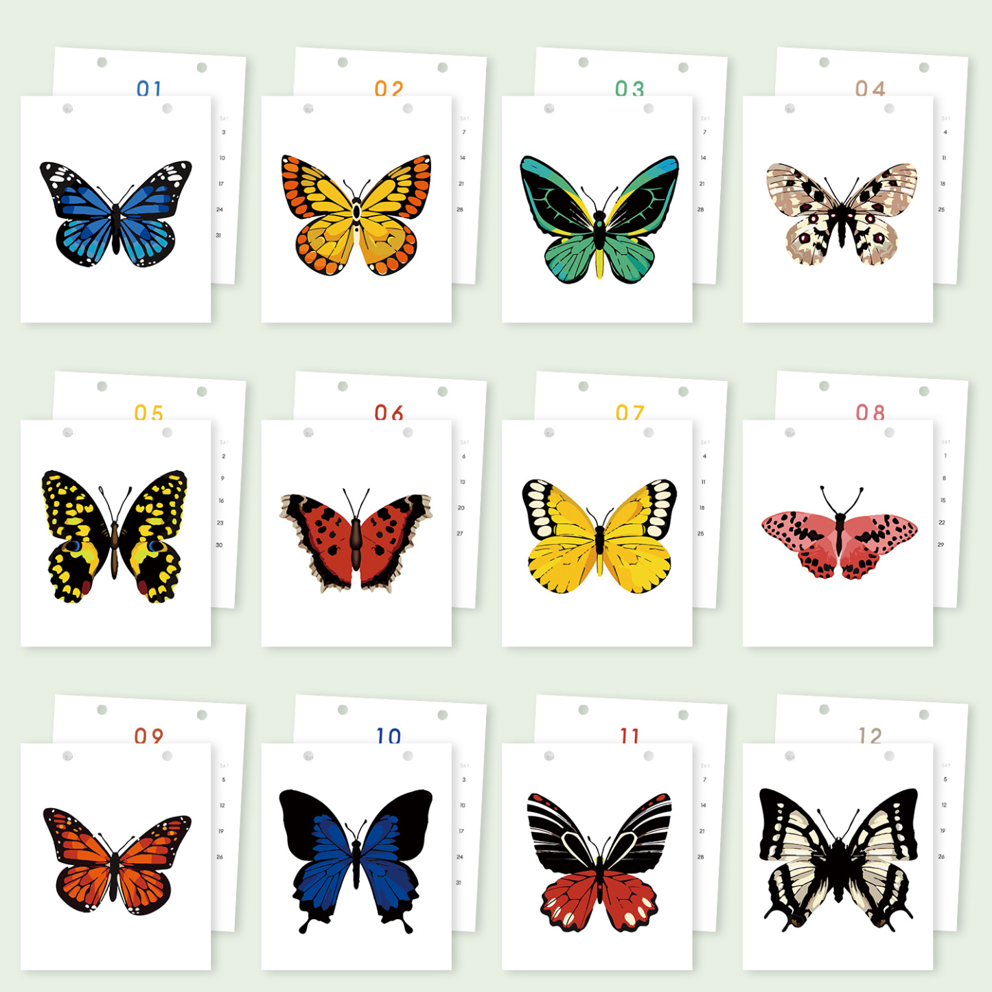DIY Butterfly Planner 2026