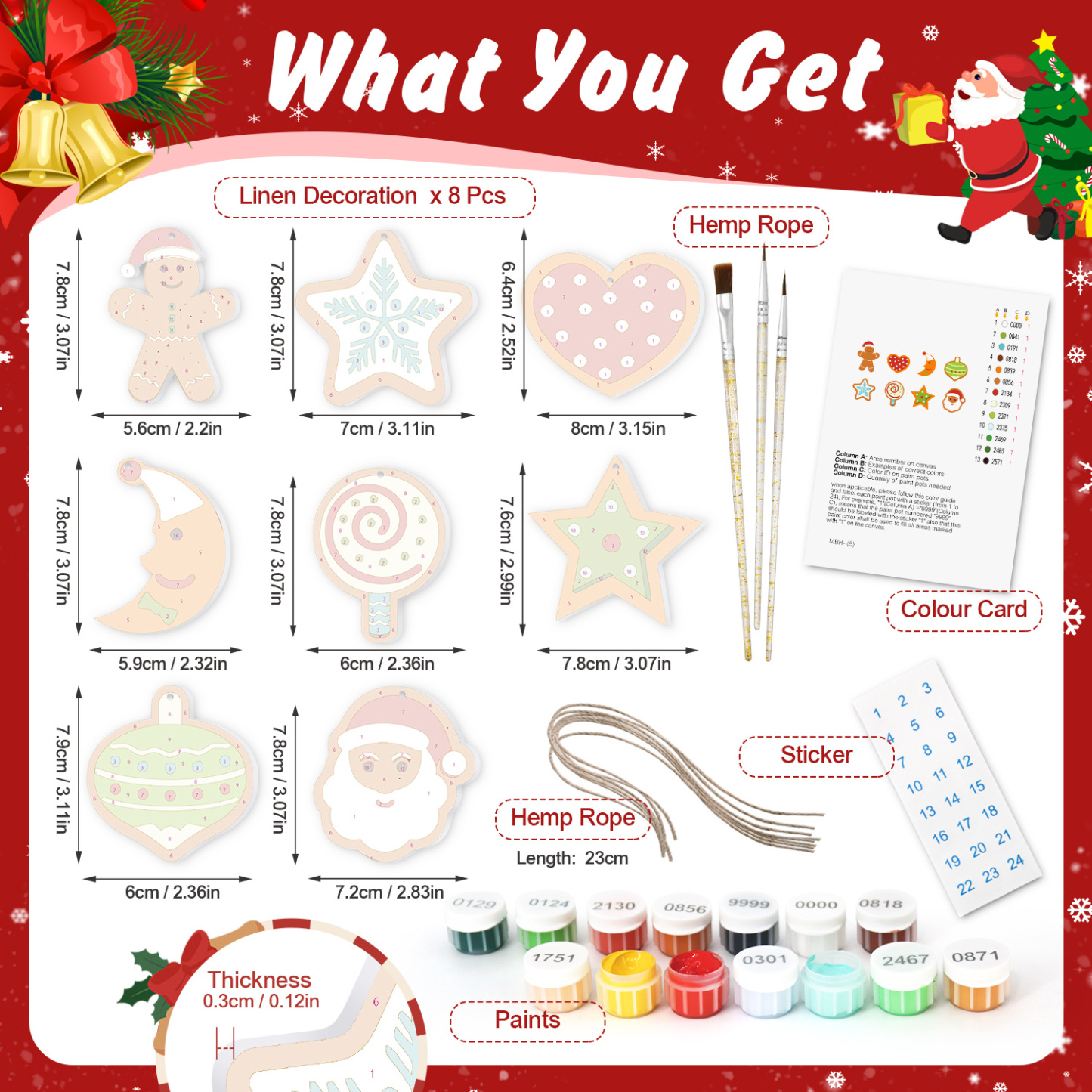 Tiny Treasures Christmas Ornaments