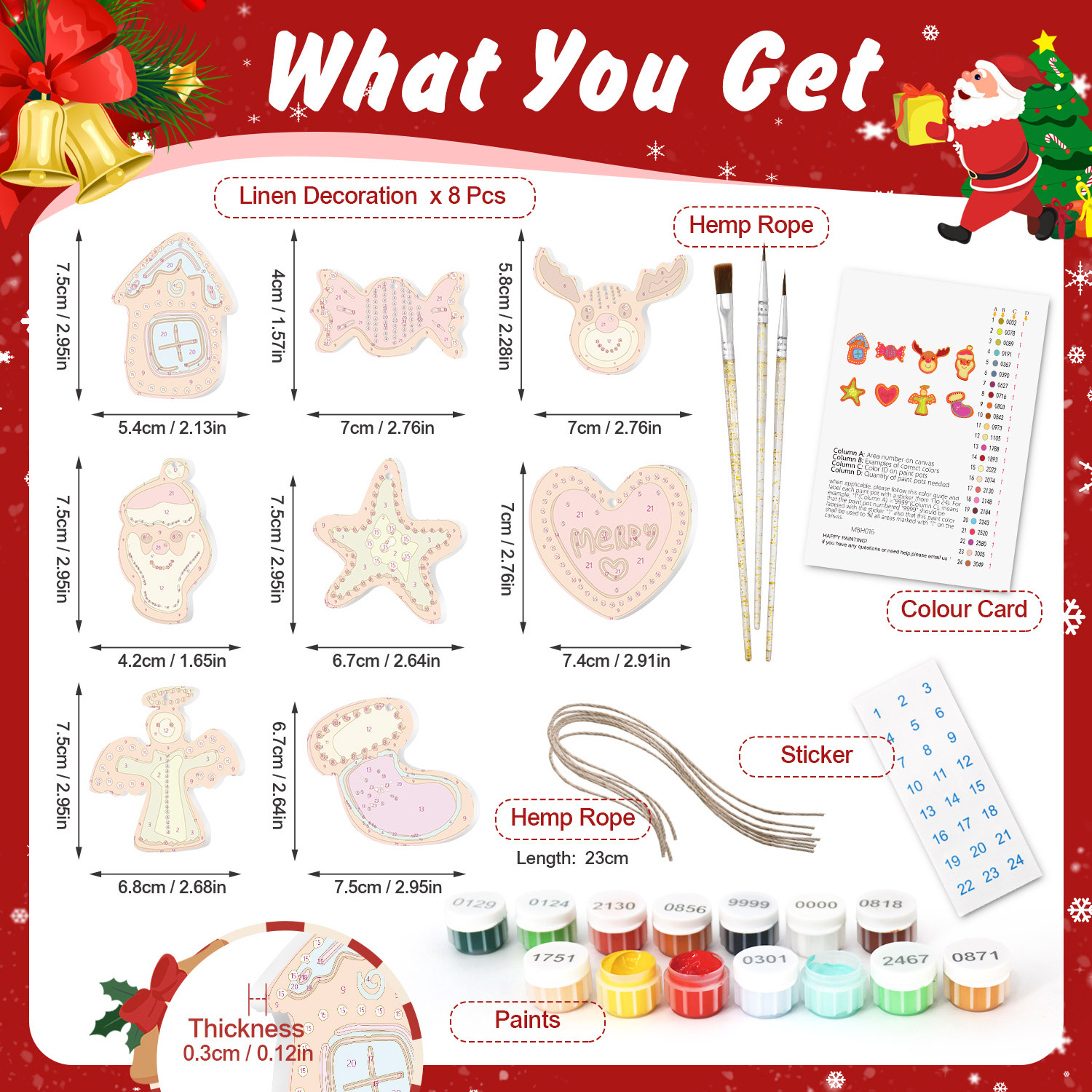 Twinkle Tree Christmas Ornaments