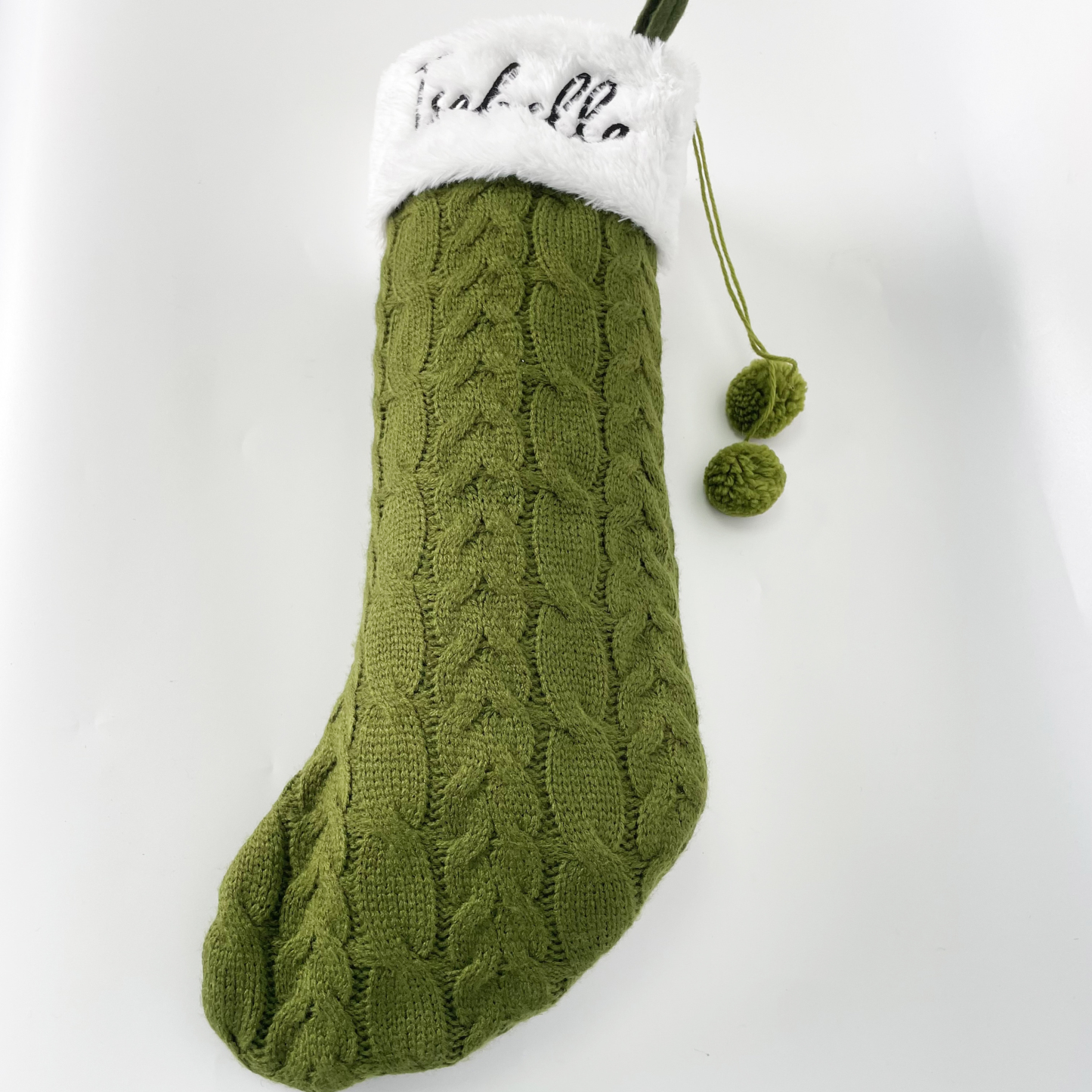 Knit Personalized Christmas Stocking