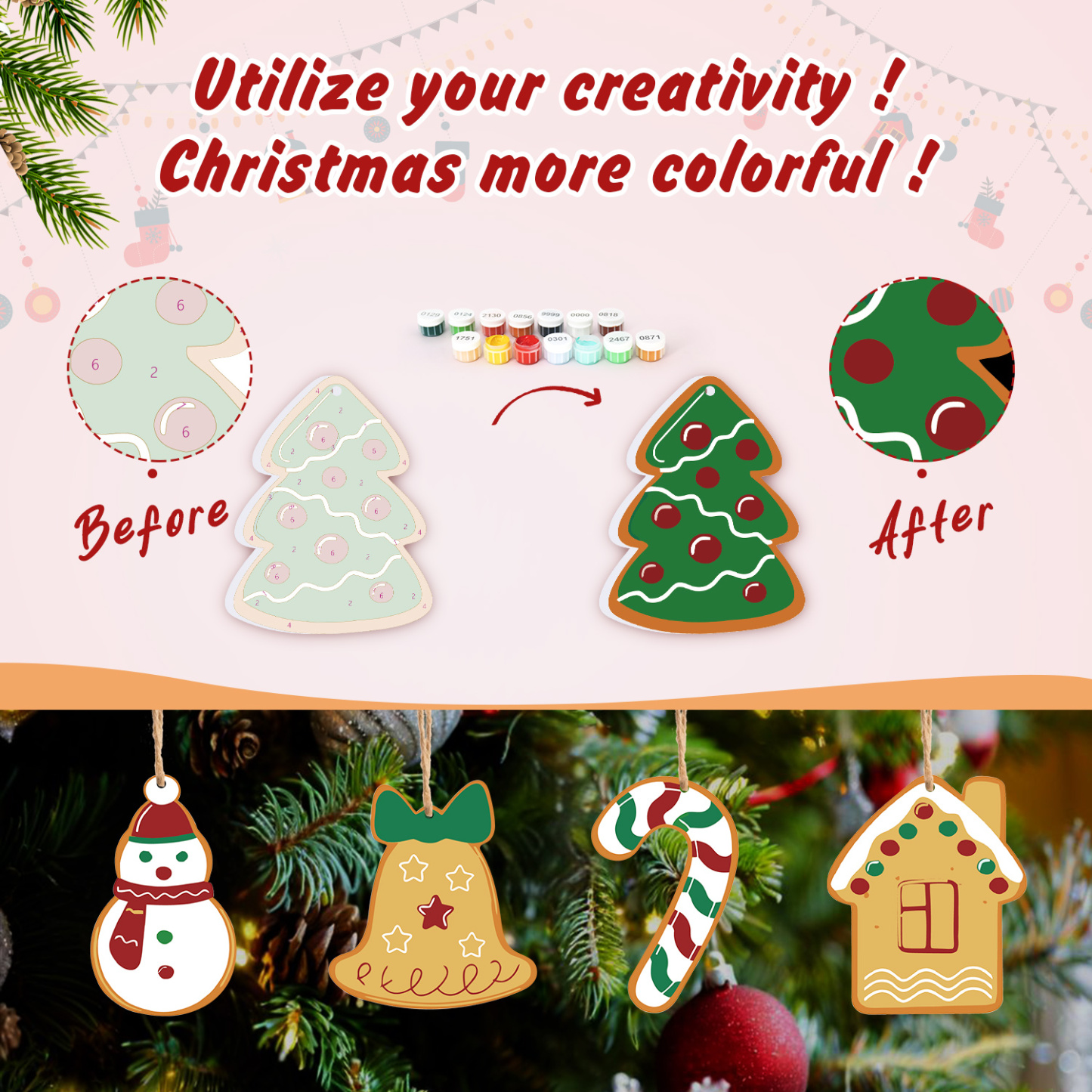 Mini Magic Christmas Ornaments