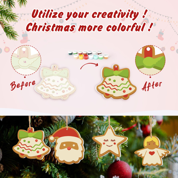 Gingerbread Dreams Christmas Ornaments