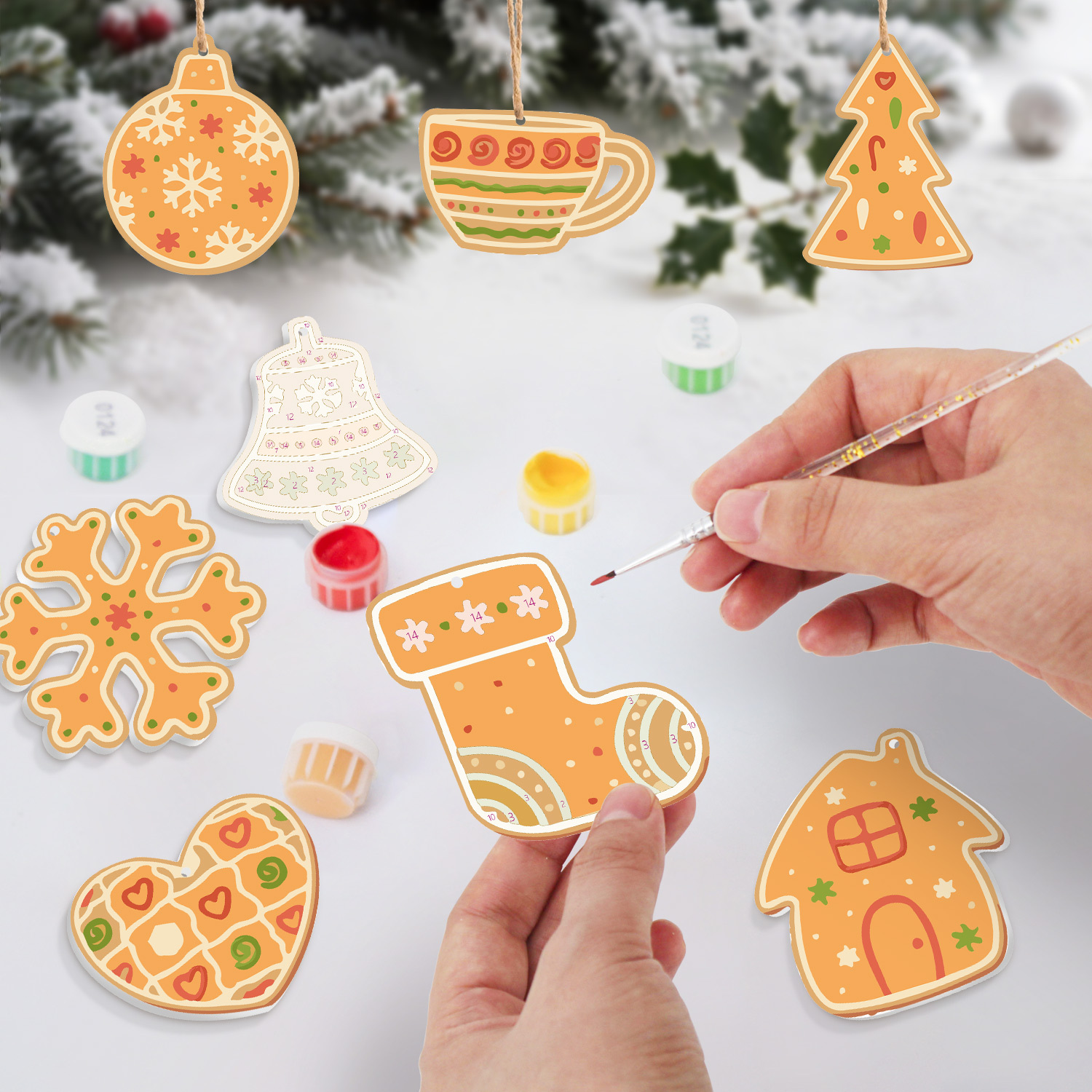 Frosty Fun Christmas Ornaments