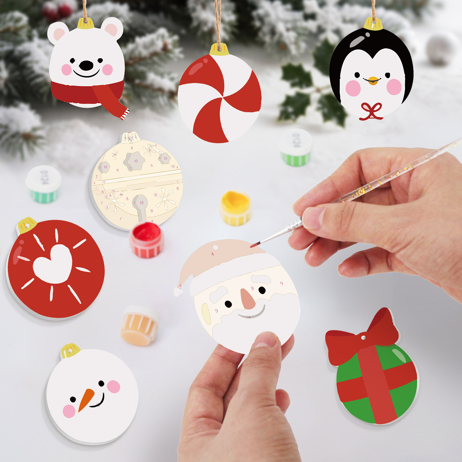Cozy Christmas Ornaments