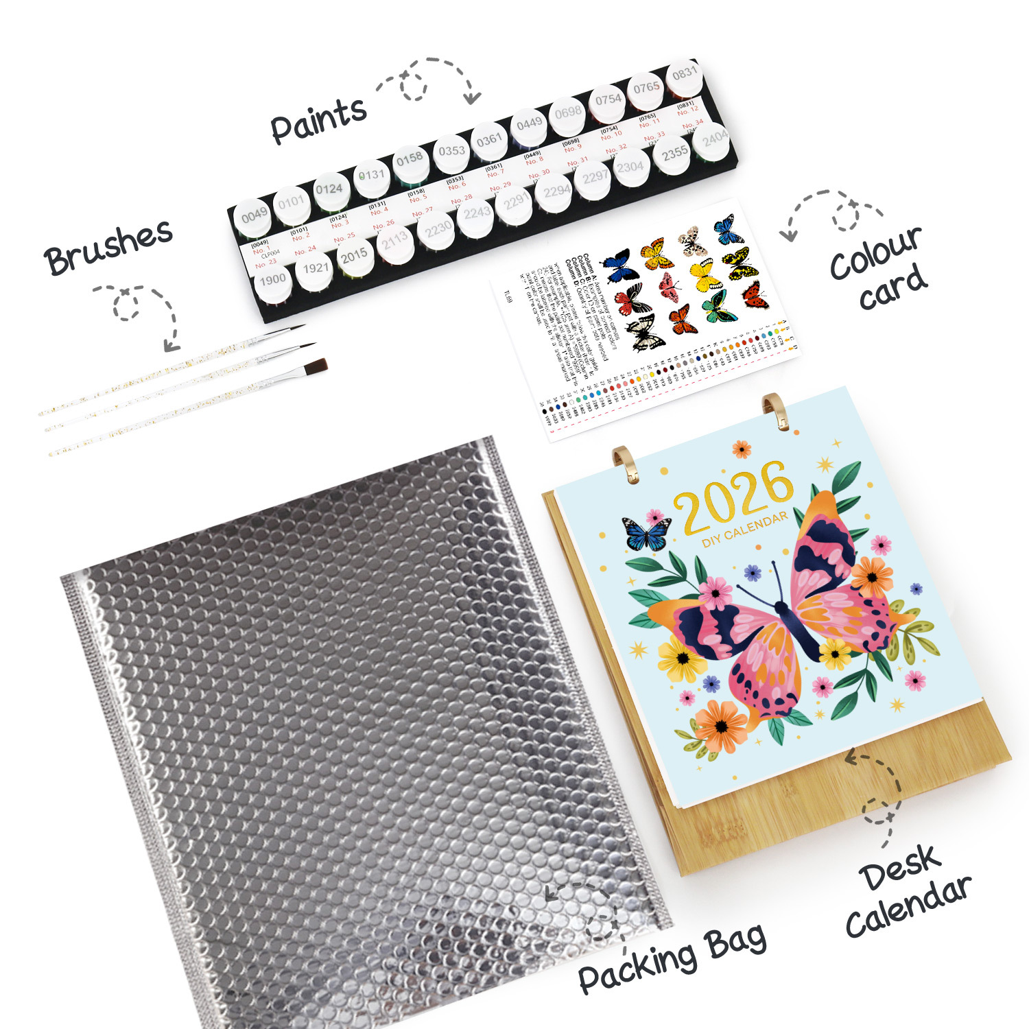 DIY Butterfly Planner 2026