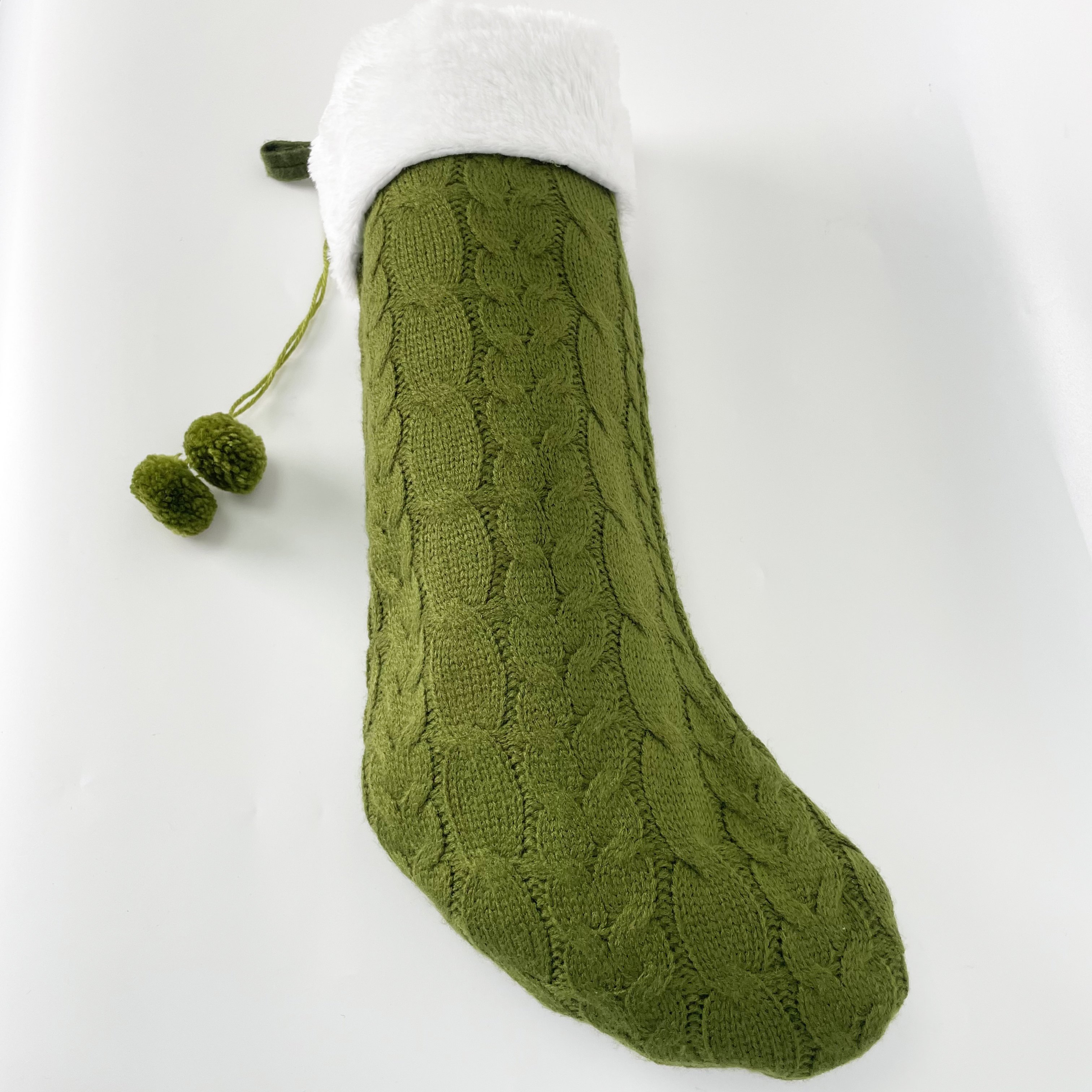 Knit Personalized Christmas Stocking