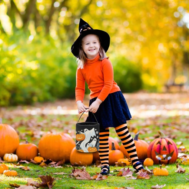 Halloween Ghost Treat Bucket