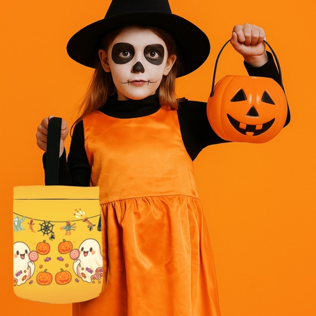Halloween Cute Treat Bucket、