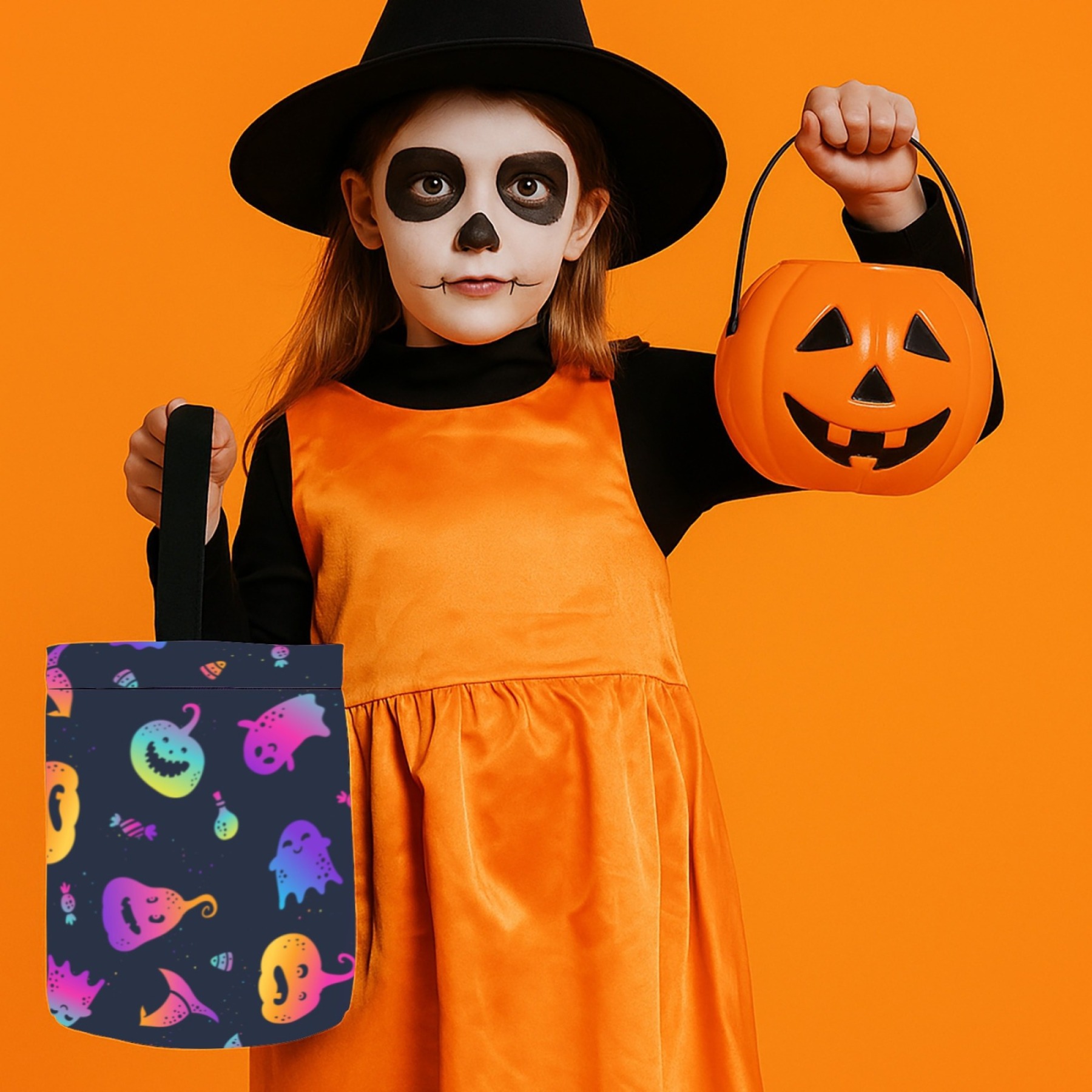 Halloween Haunted Treat Bucket