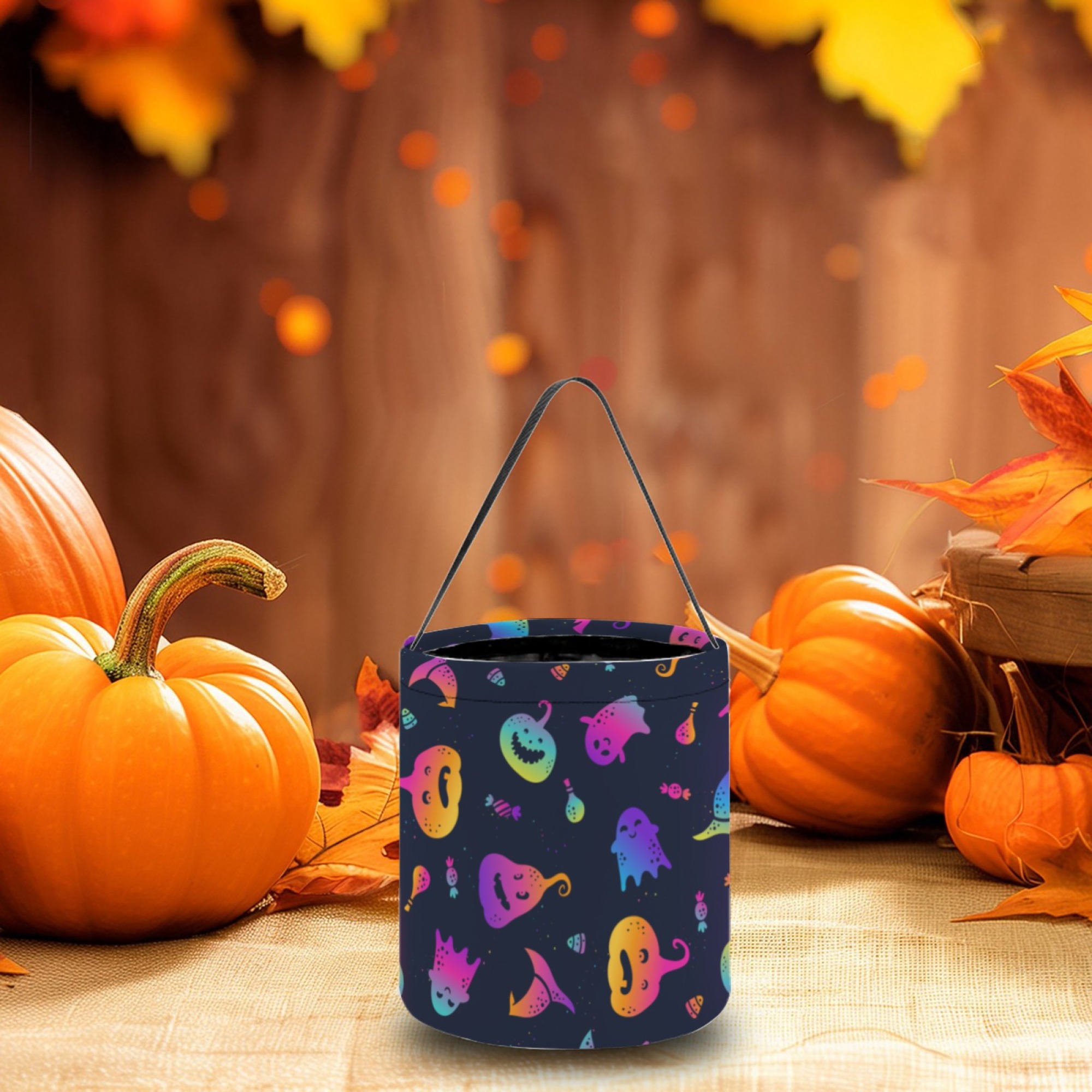 Halloween Haunted Treat Bucket