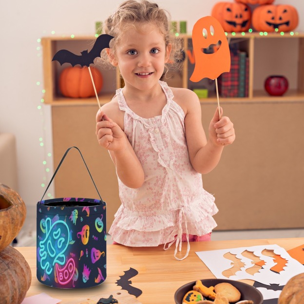 Halloween Haunted Treat Bucket