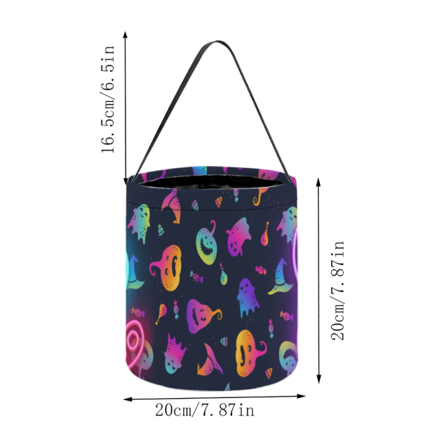 Halloween Haunted Treat Bucket