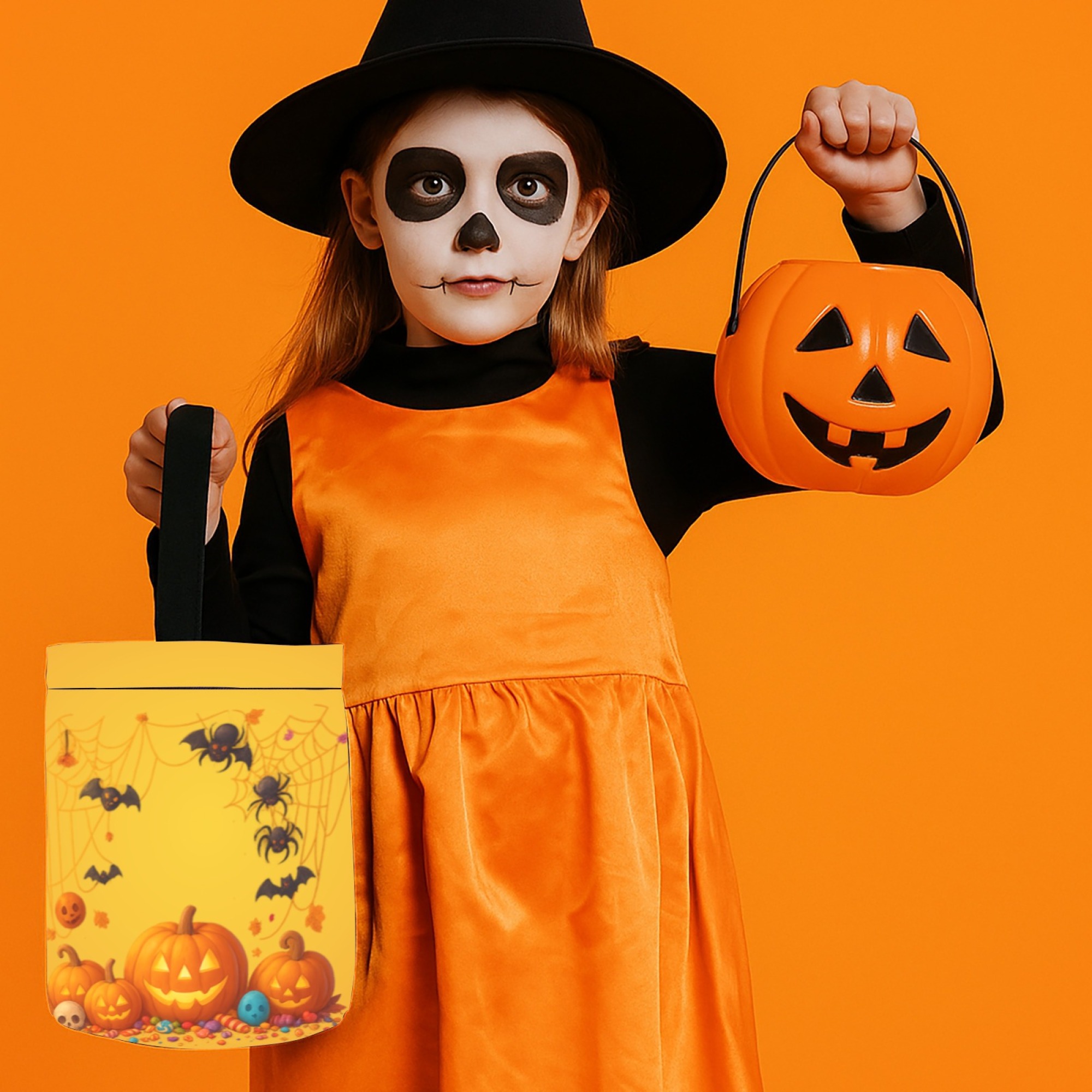 Halloween Spider Treat Bucket