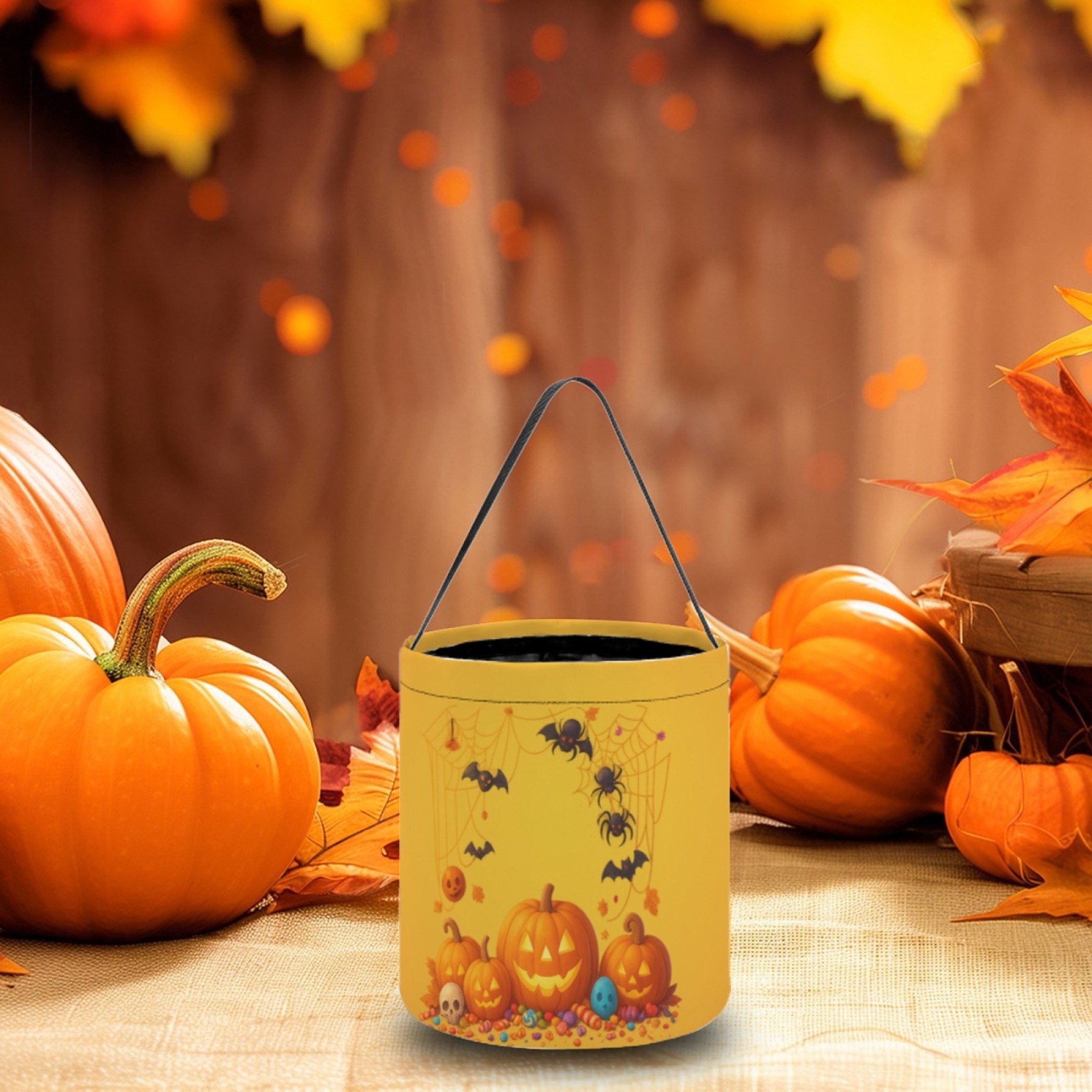 Halloween Spider Treat Bucket